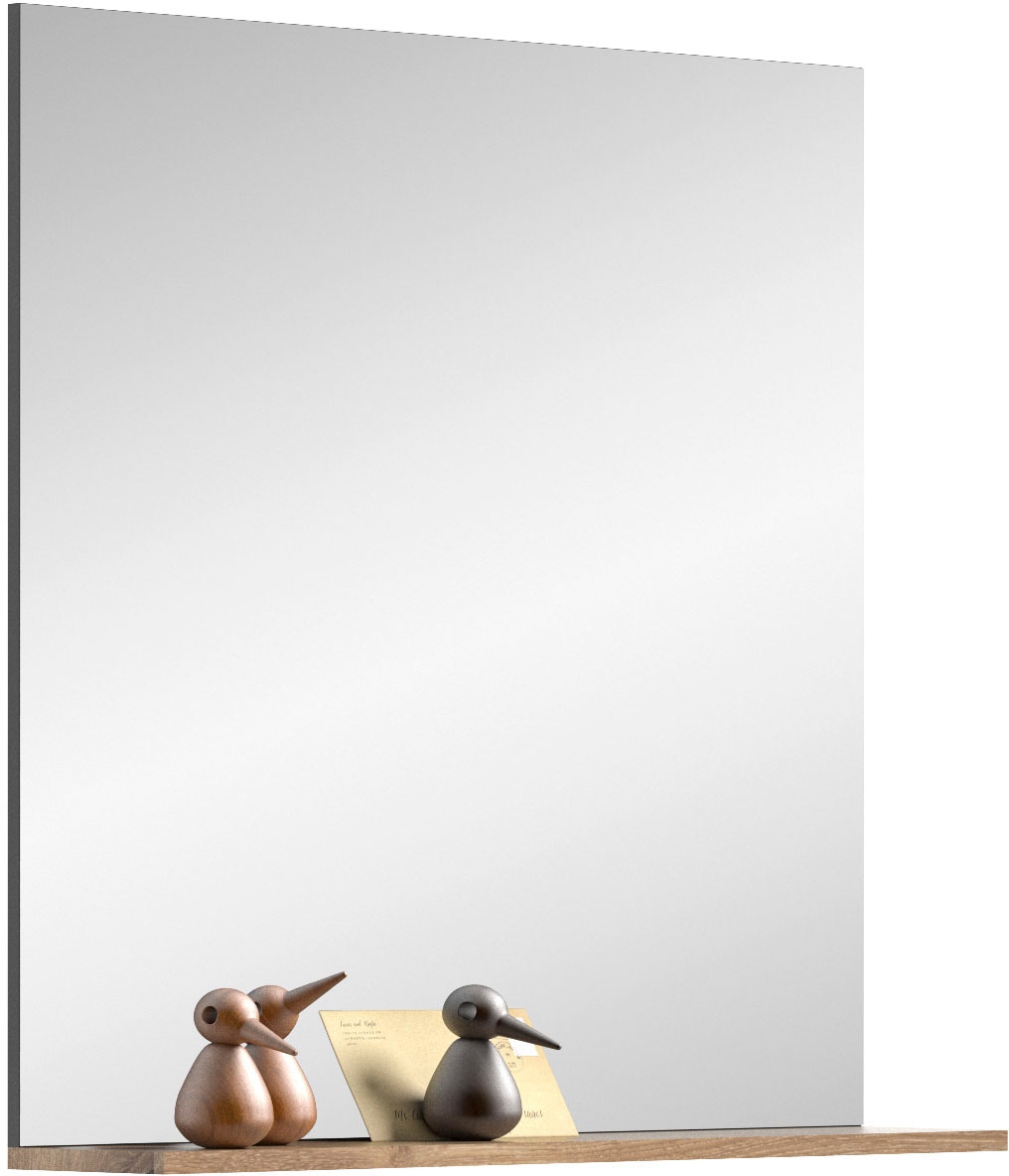 Home affaire Garderobenspiegel »Riga, B x T x H ca.: 90 x 16 x 84 cm, 1 Ablageboden« Spiegel, Wandspiegel, Flurspiegel, Dielenspiegel