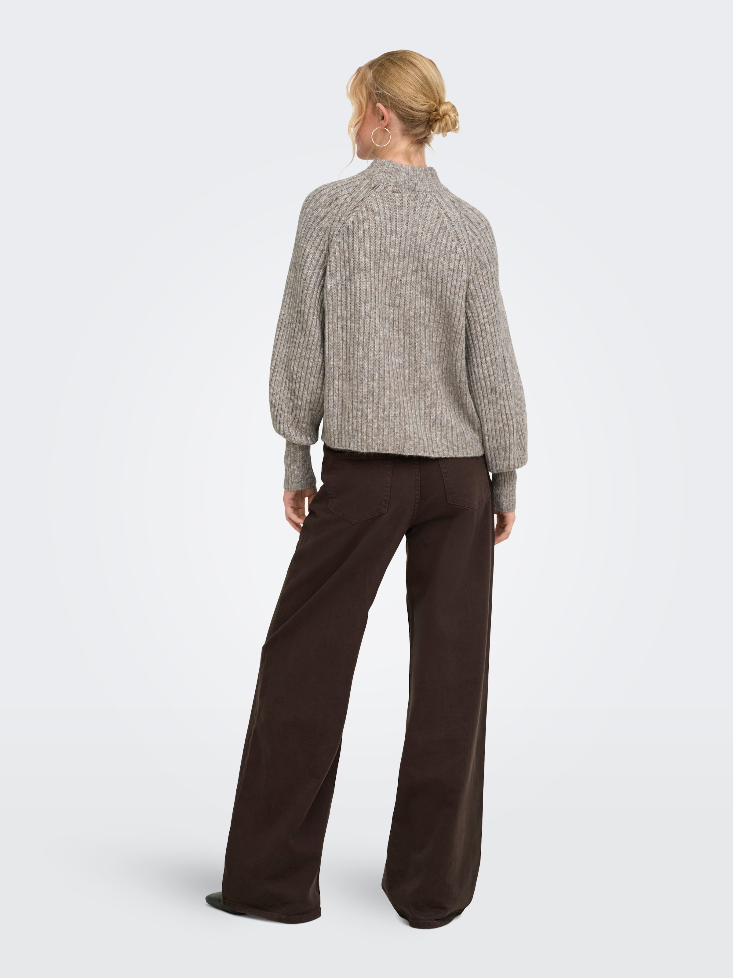 ONLY Pull en tricot »ONLKALIBU L/S PULLOVER KNT NOOS« fibre synthétique, coupe régulière