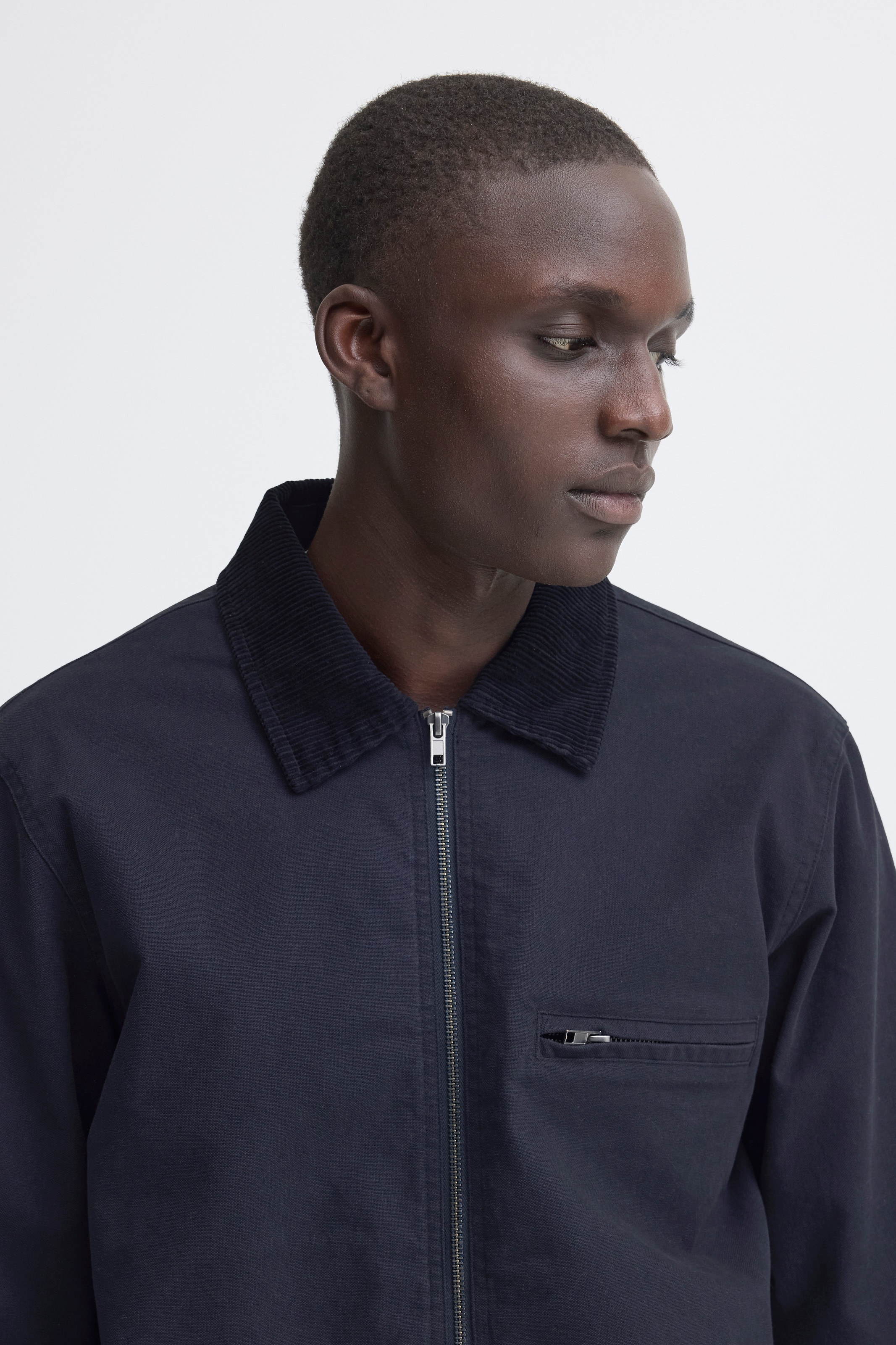 Blend Veste d'extérieur »BHFONTANA JKT« sans capuche en coton, coupe Regular Fit, avec fermeture éclair