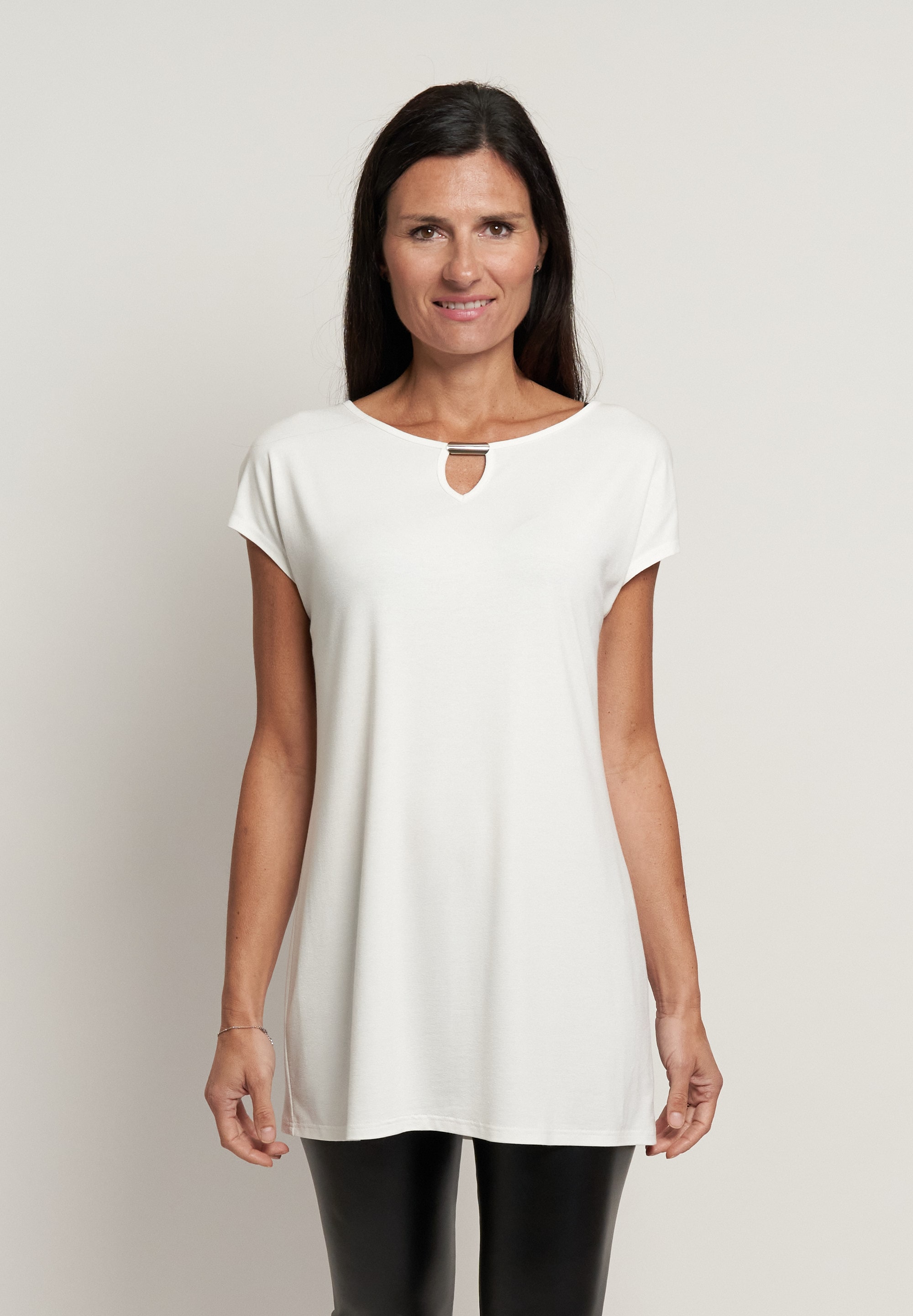 Seidel Moden T-Shirt mit überschnittenen Schultern, MADE IN GERMANY