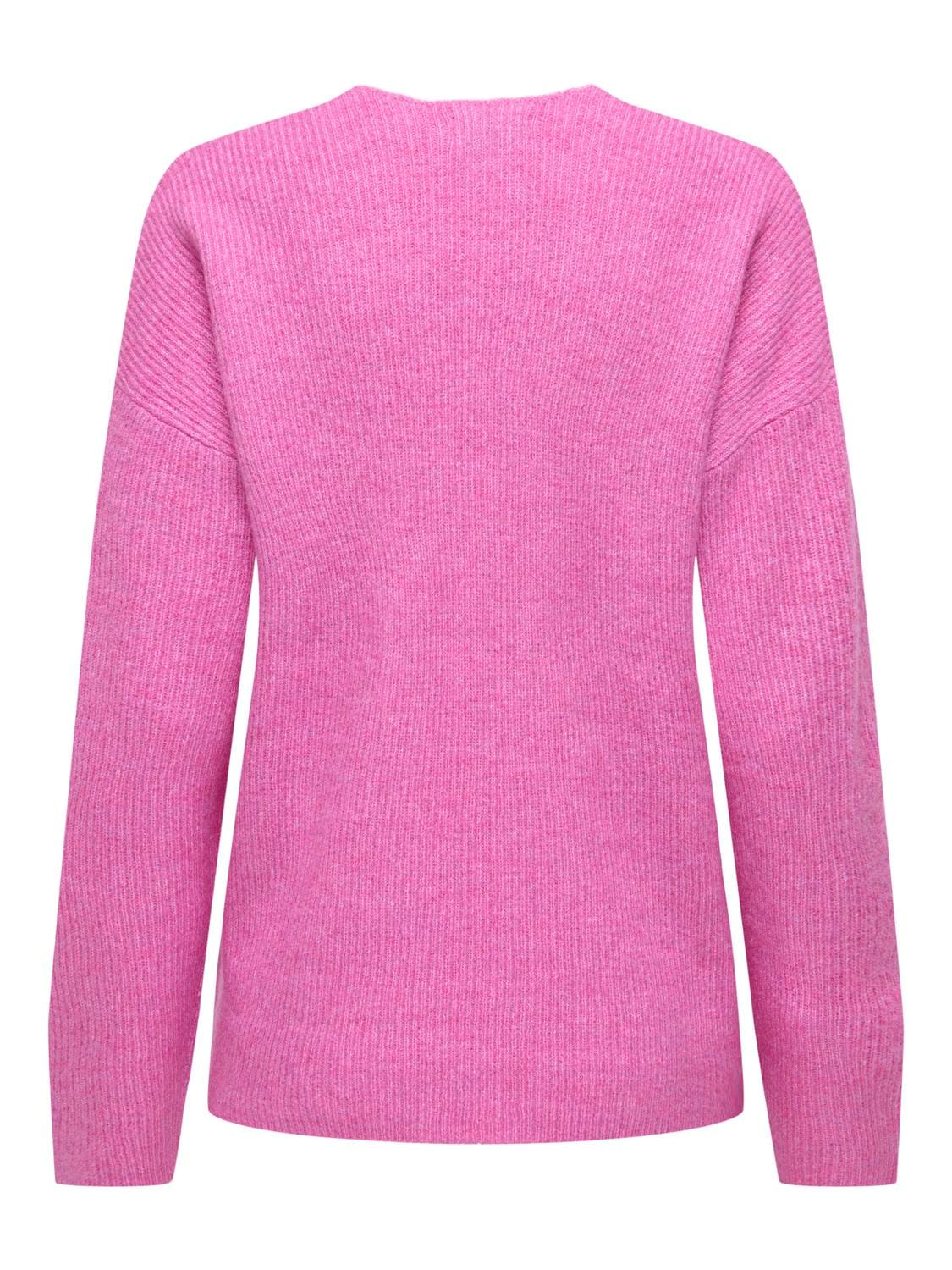 ONLY Pull col V »ONLCAMILLA V-NECK L/S PULLOVER KNT NOOS«