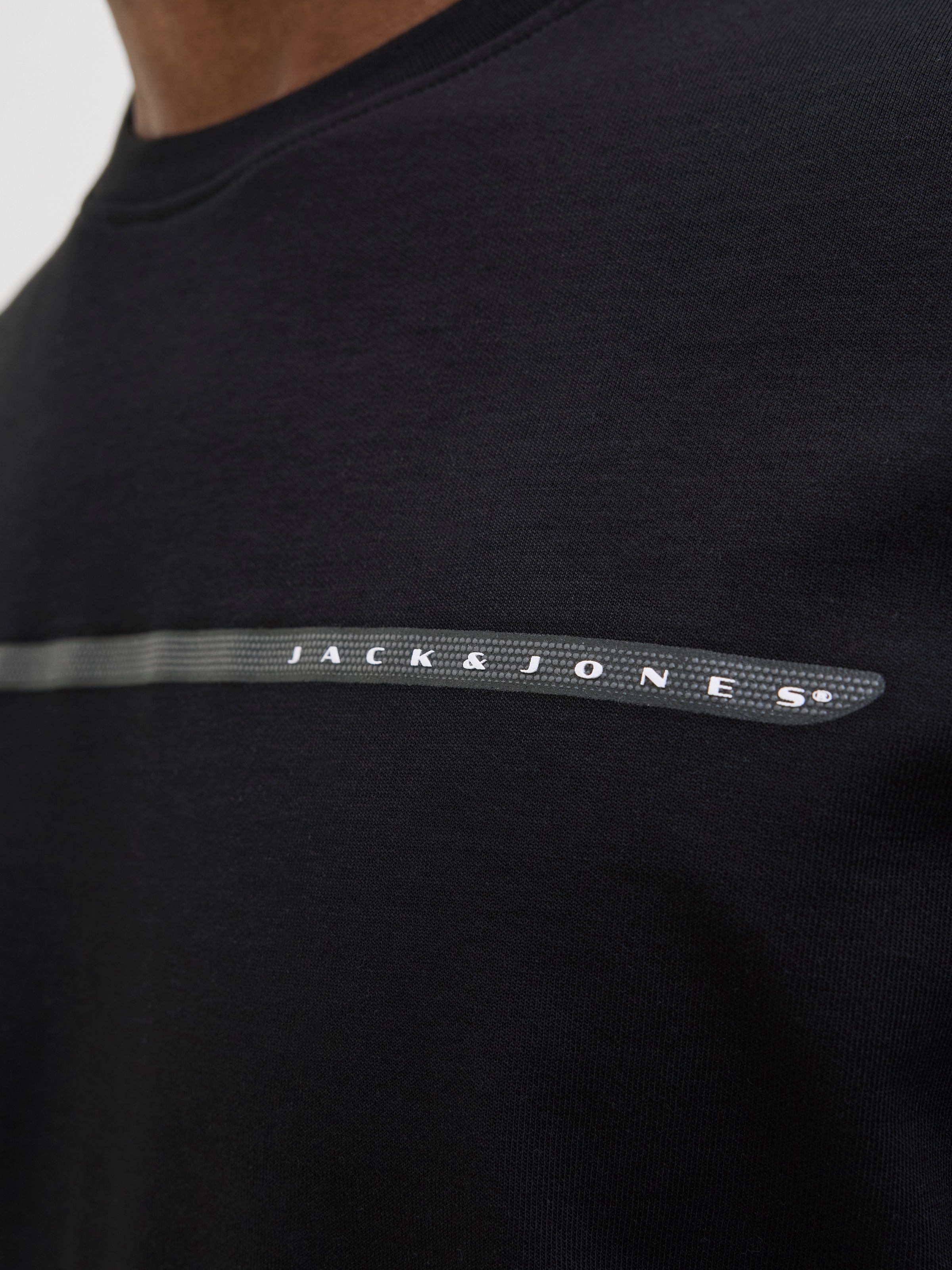 Jack & Jones T-Shirt »JCOFUSION FULL BRANDING TEE SS CREW NOOS«