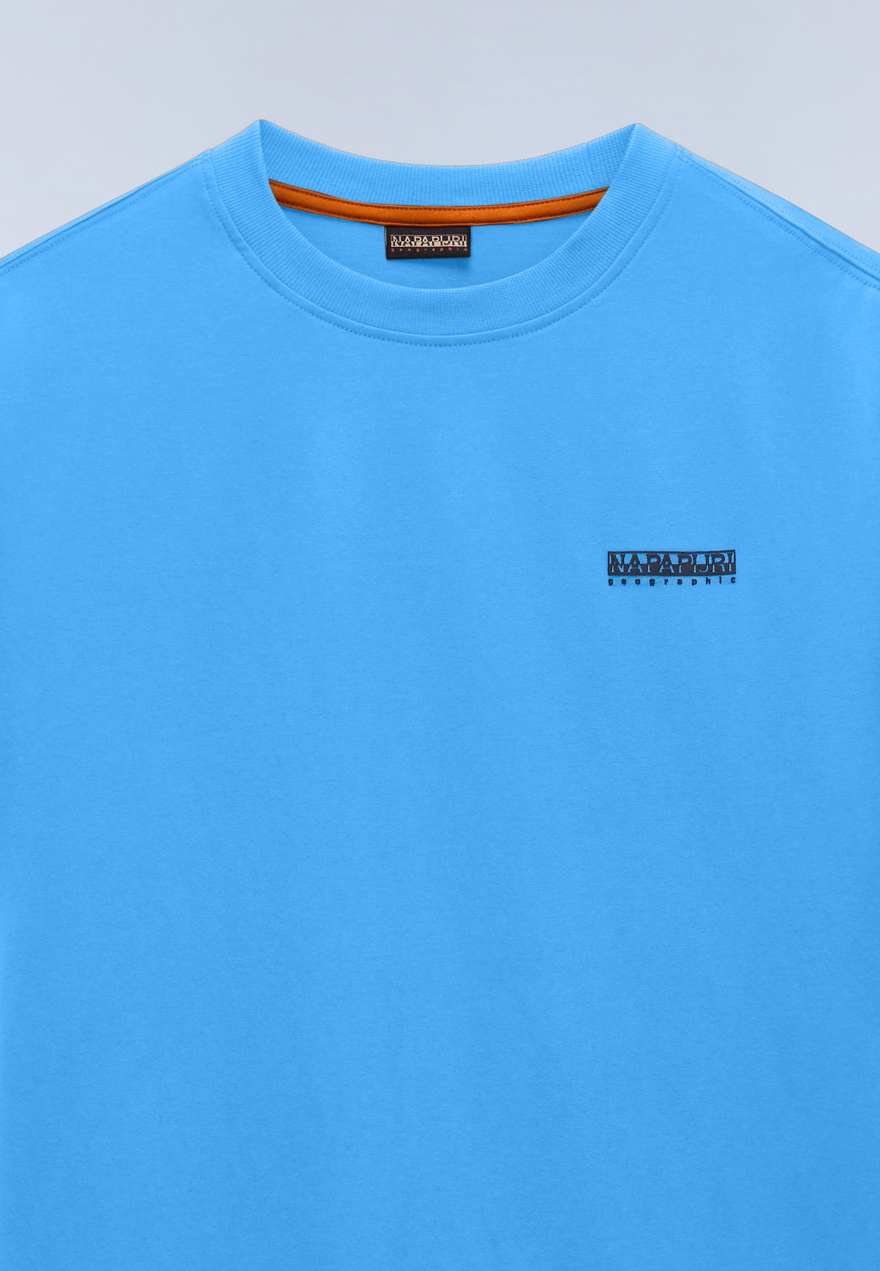 Napapijri T-shirt »S-SMALL BOX« avec étiquette de marque, en coton