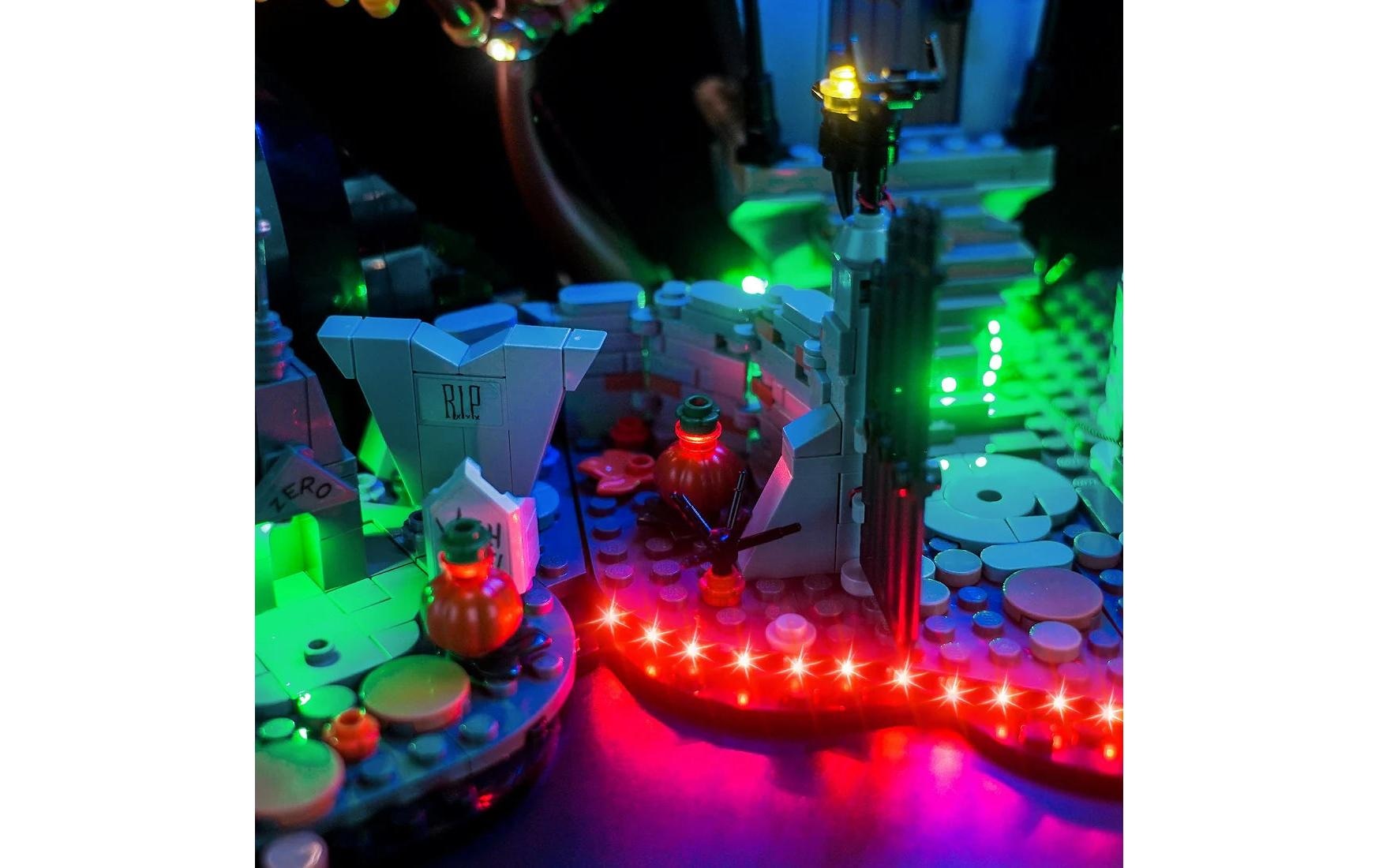   Steinbaukasten »BrickBling LED-Licht-Set für LEGO® Nightmare Before Christmas -21351«