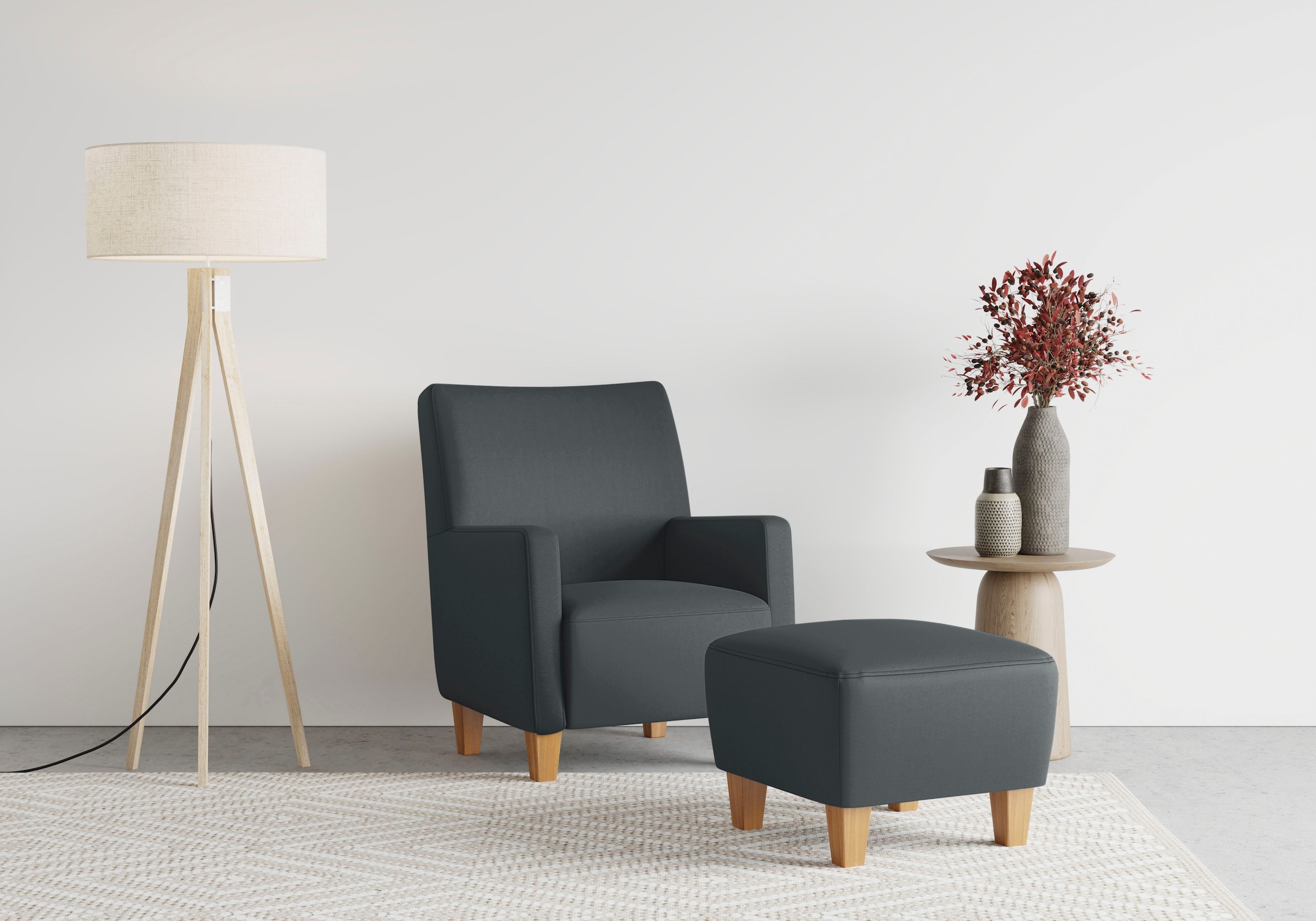 sit&more Fauteuil »Bosse« mit Federkern