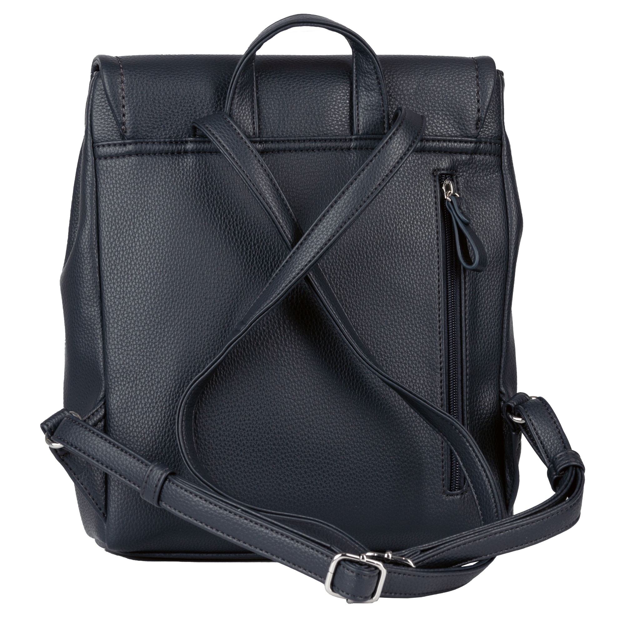 Gabor Rucksack »Lenea« aus leicht genarbtem Lederimitat mit dekorativen Ziernähten