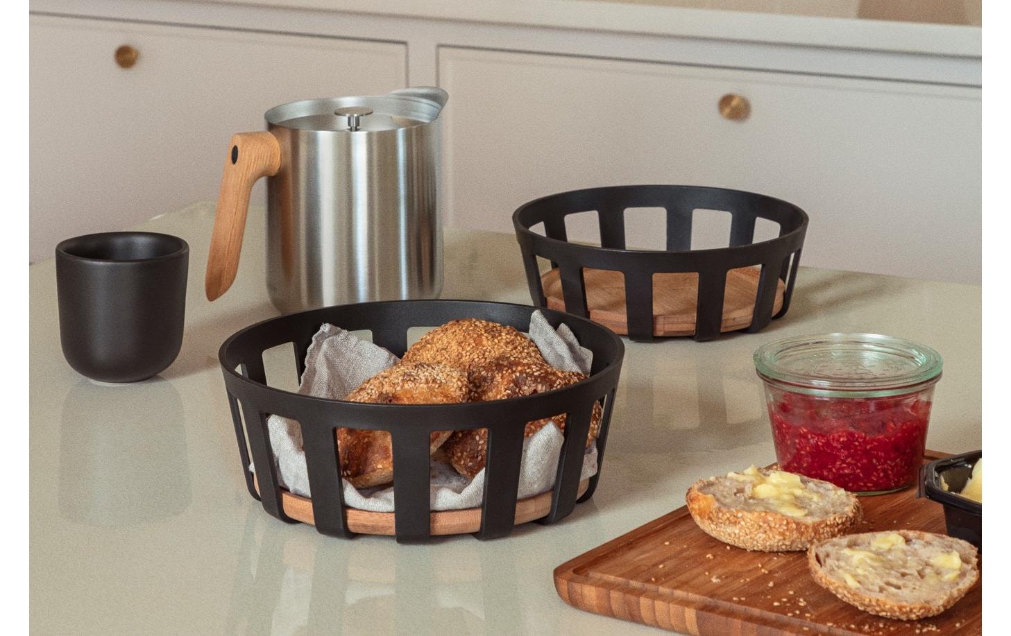 Eva Solo Brotkorb »Nordic kitchen« 1 tlg. Eleganter Brotkorb mit FSC-Bambusboden
