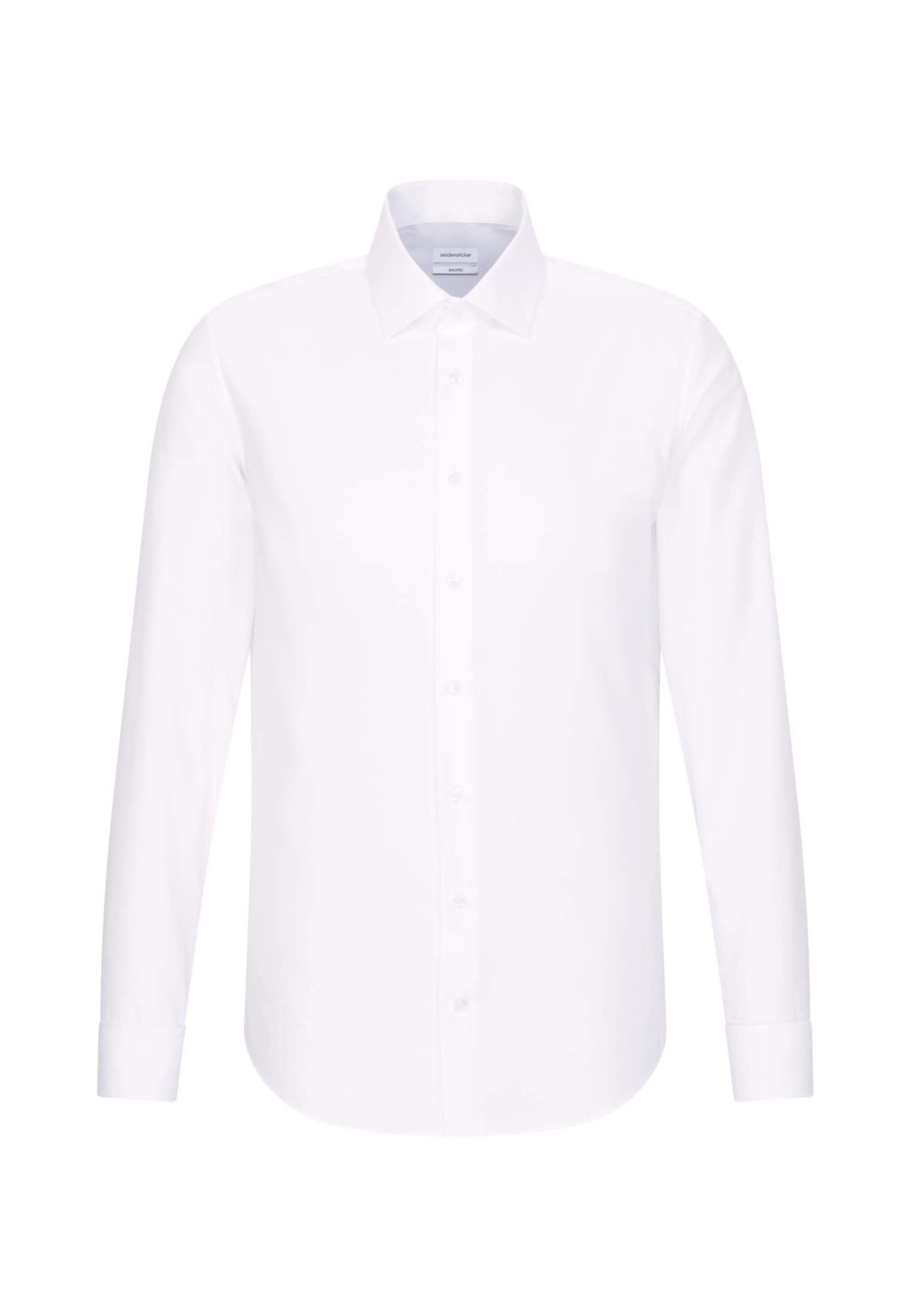 seidensticker Chemise d'affaires »Schwarze Rose« Shaped Langarm Kentkragen Uni