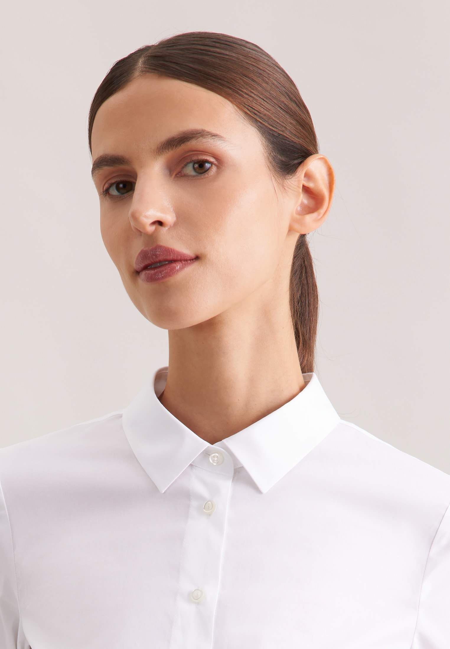 seidensticker Hemdbluse , 1/1 Kragen Uni
