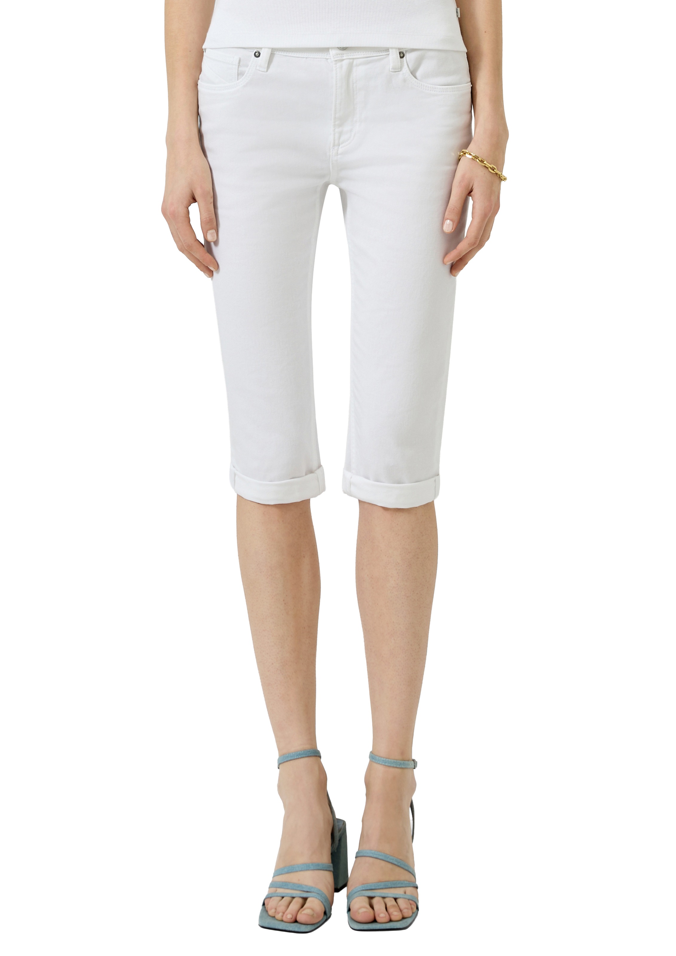 QS Short en jean shorts d'été en denim avec stretch