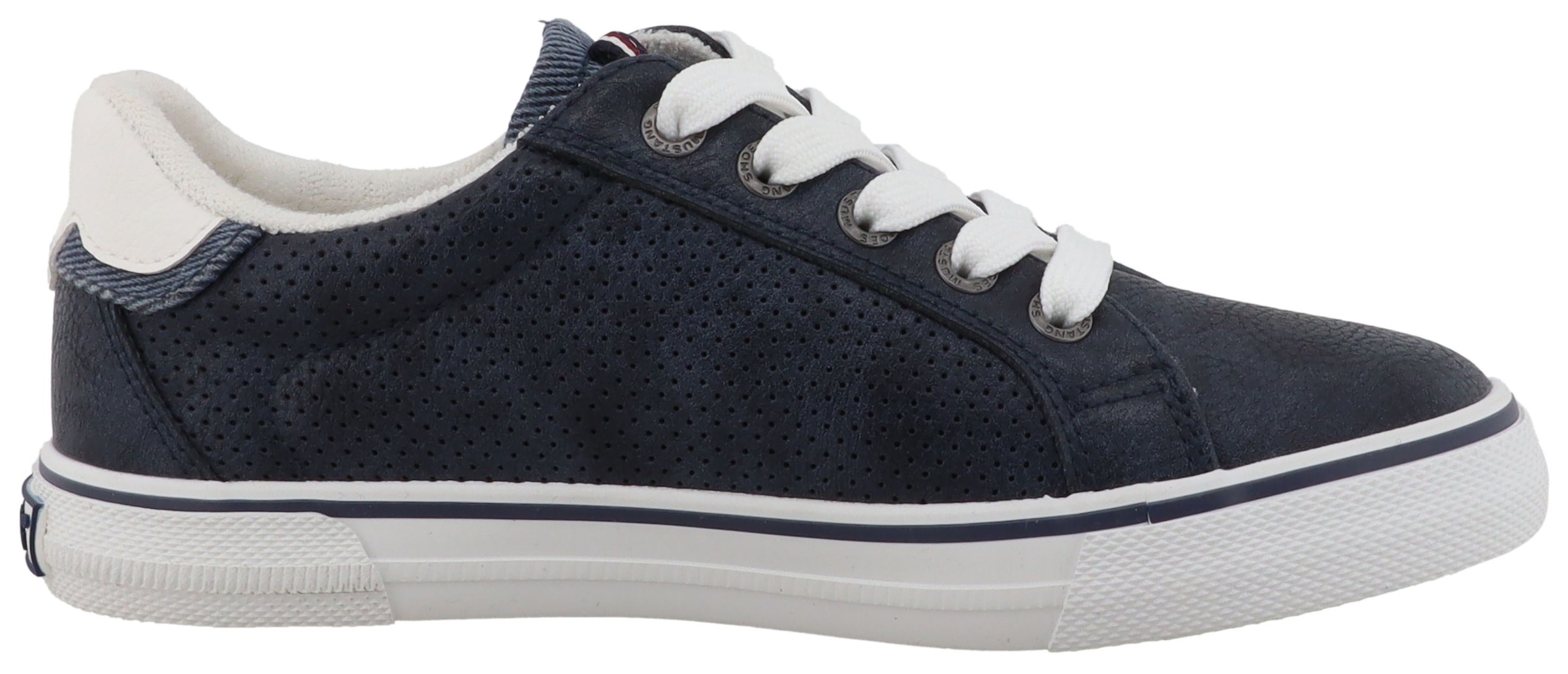 Mustang Shoes Sneakers »Inken«  Chaussure de loisir, chaussure basse, chaussure à lacets avec inscriptions logo