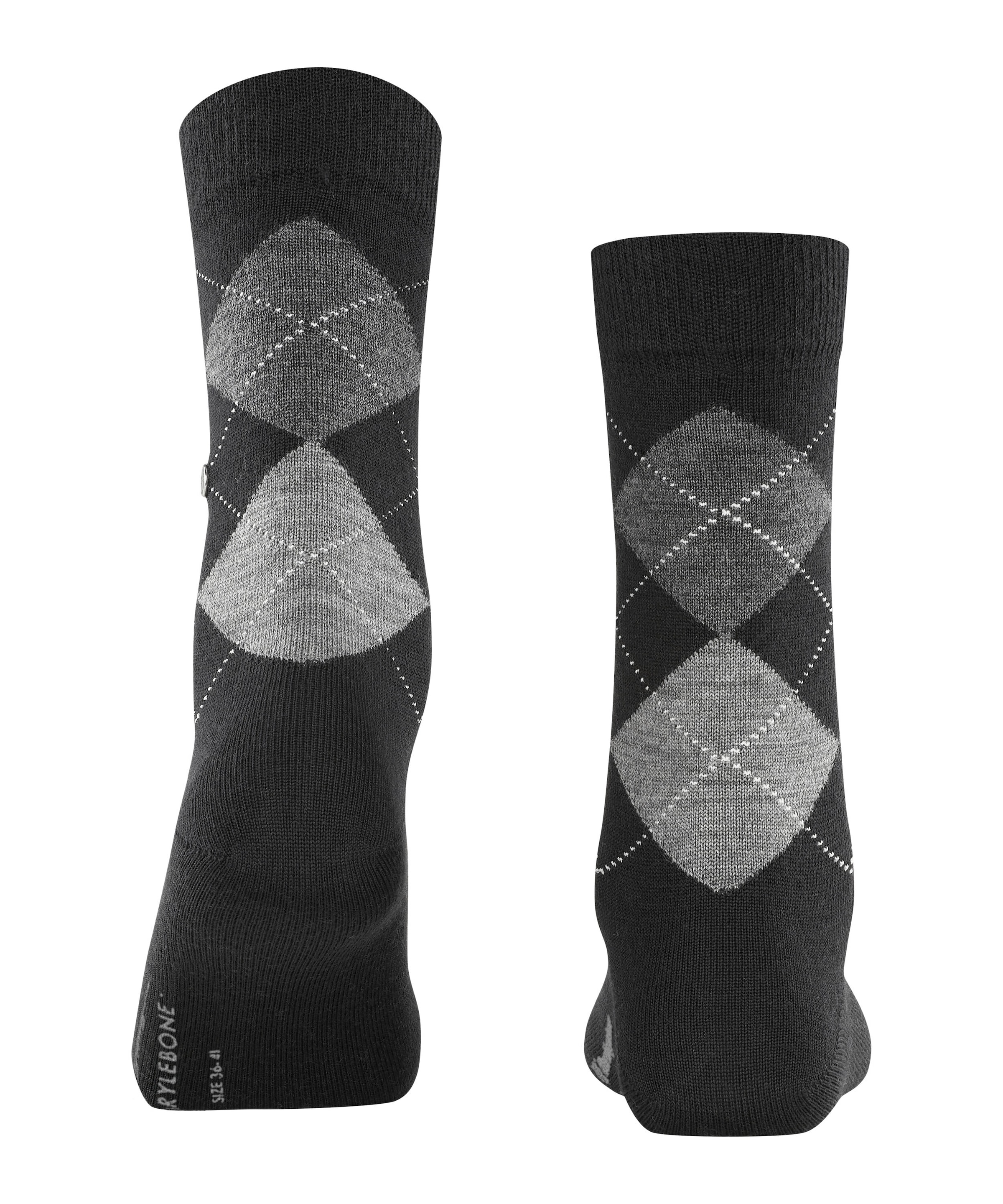 Burlington Chaussettes »Marylebone« taille unique 36-41, mélange de laine chaud, motif argyle