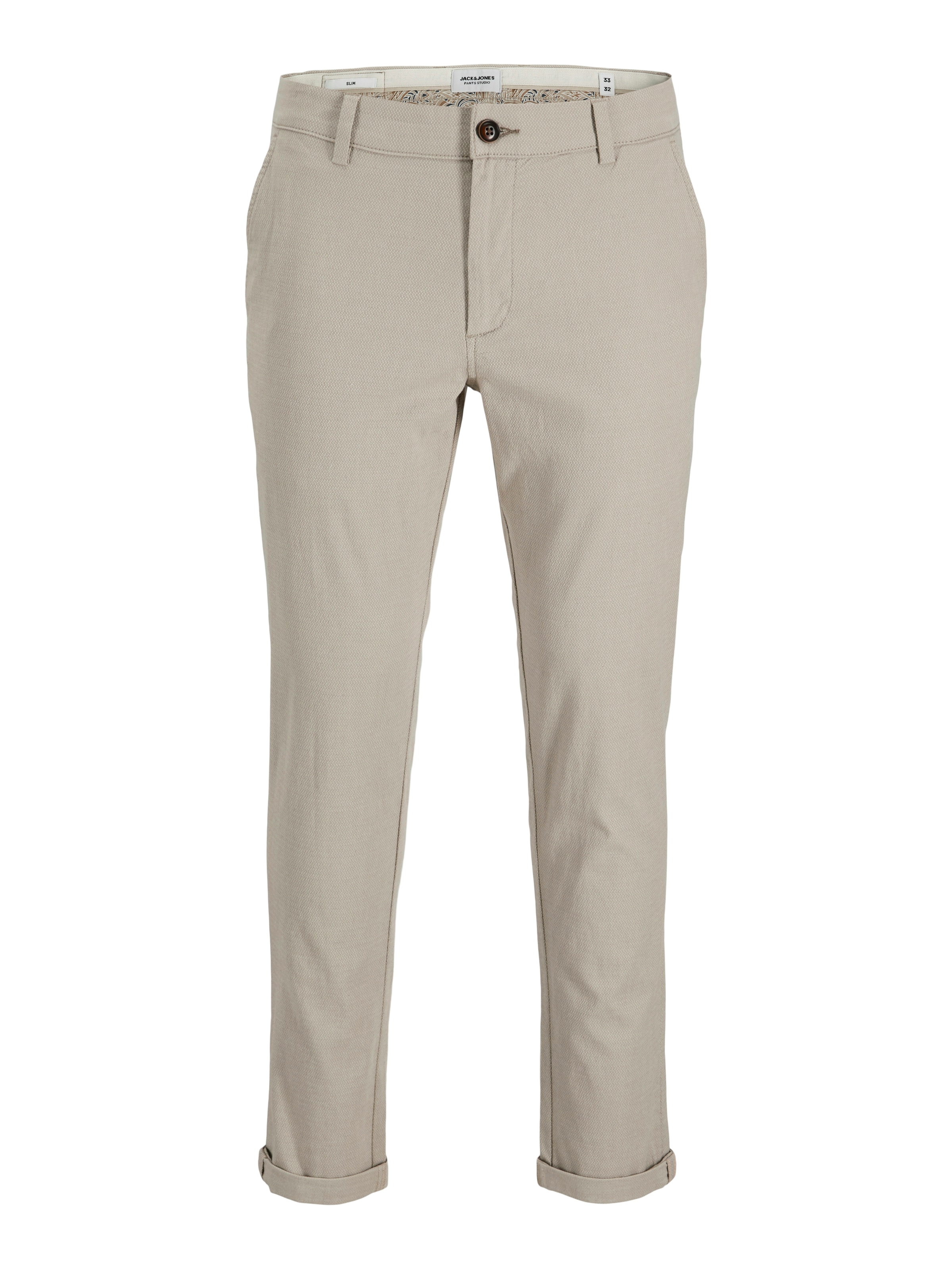 Jack & Jones Chinos »JPSTMARCO JJFURY AKM«  Mélange de coton, coupe slim