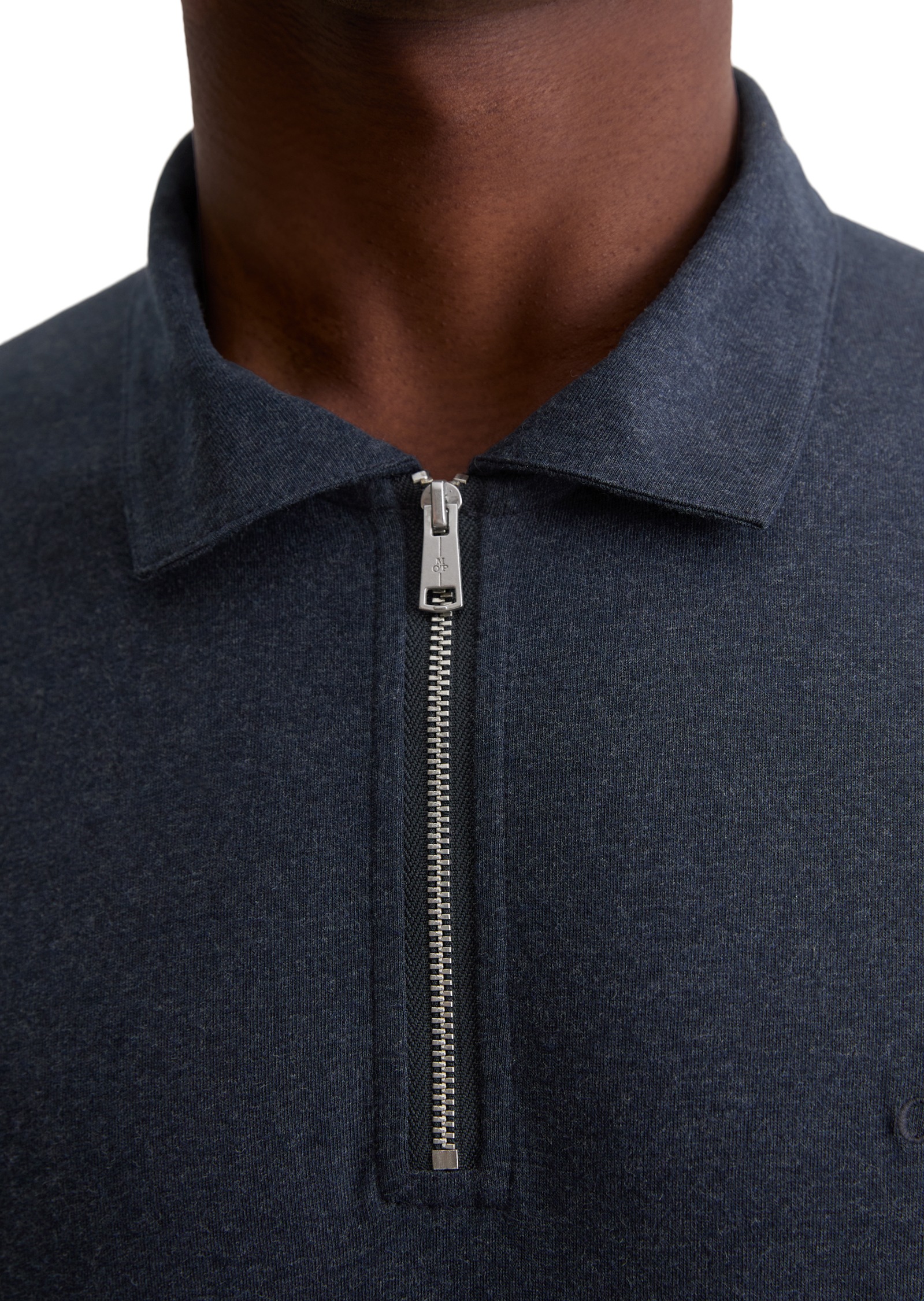 Marc O'Polo Langarm-Poloshirt »Jersey regular fit aus reiner Bio-Baumwolle«