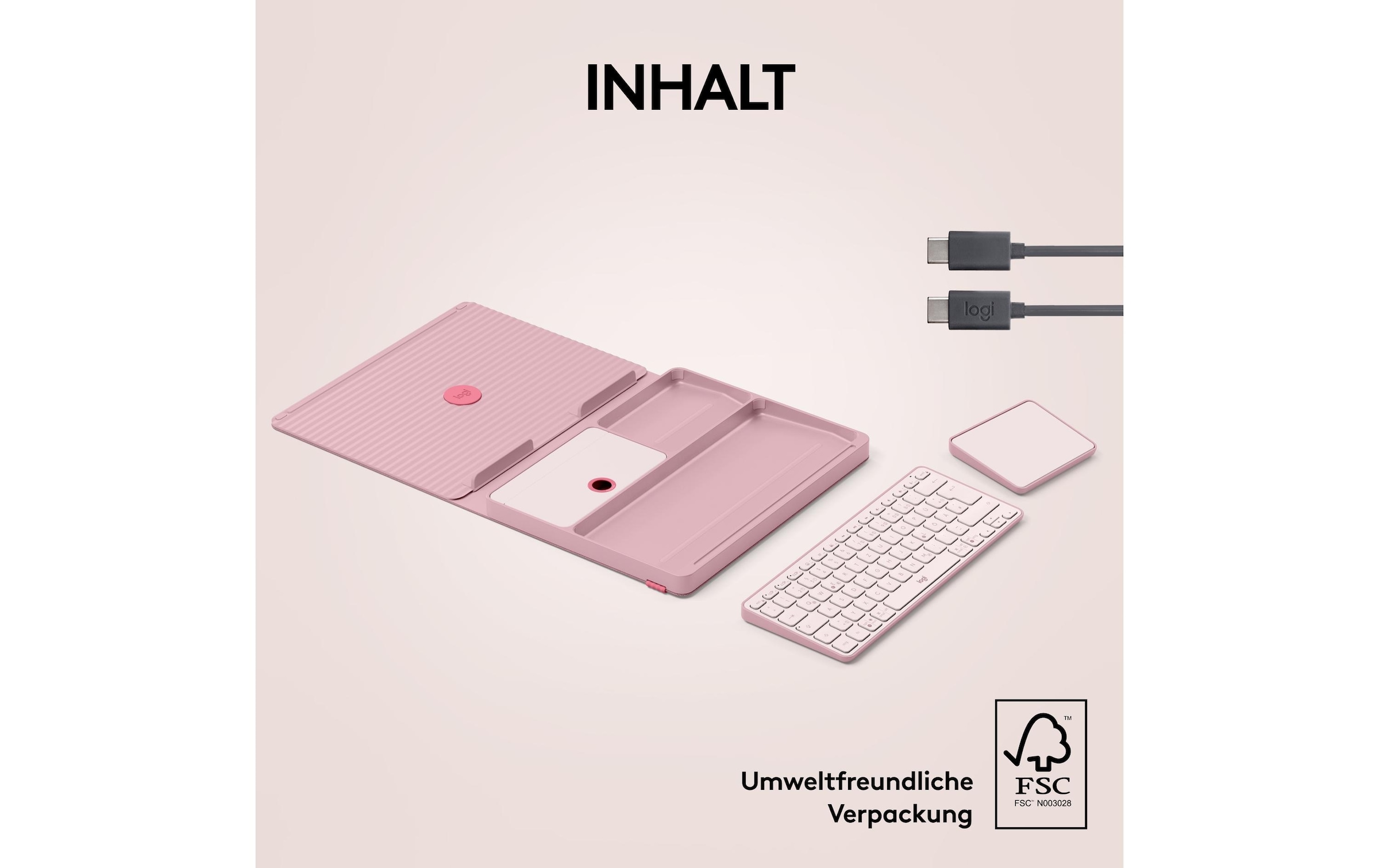 Logitech Clavier de tablette »Cover Casa Pop-Up Desk« ()