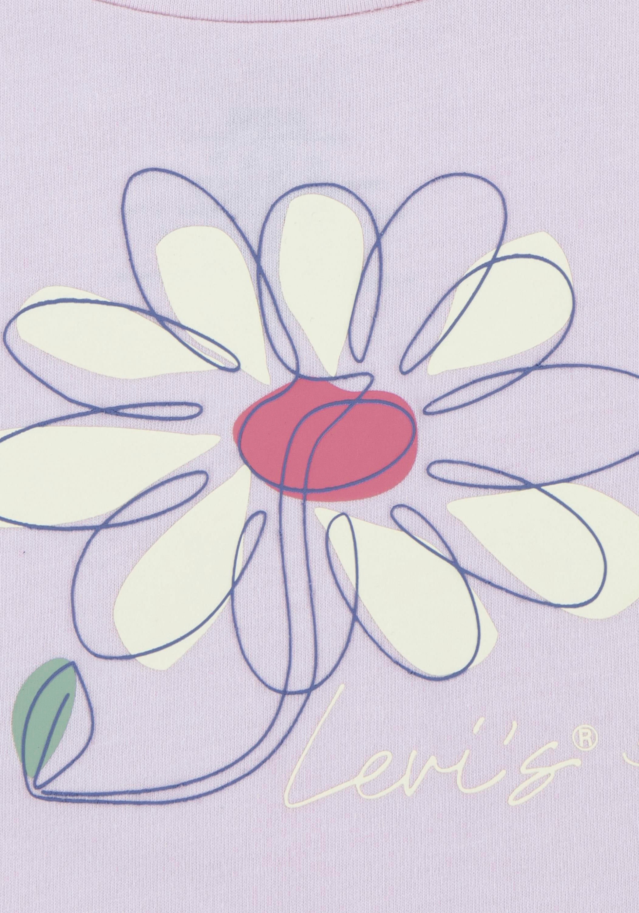 Levi's® Kids T-shirt & short mit Blumen-Frontprint