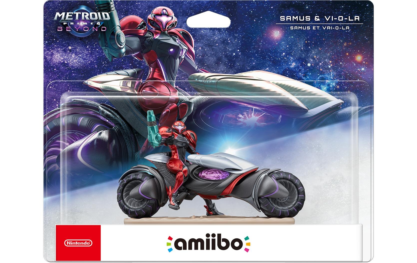 Nintendo Personnage de jeu »amiibo Metroid Prime 4 Charakter – Samus & Vi-O-La«