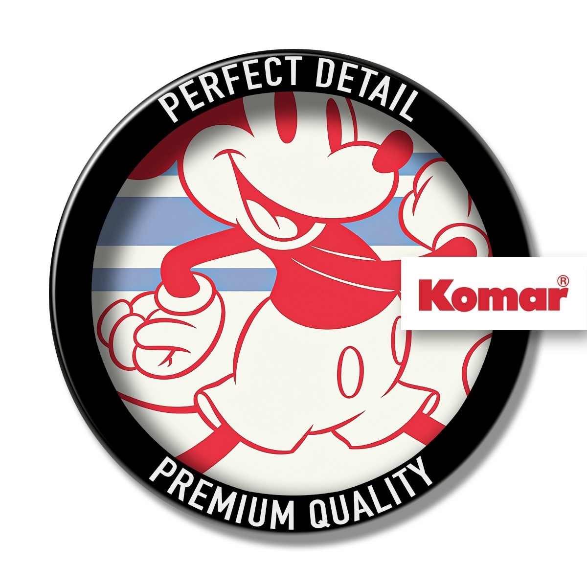 Komar Leinwandbild »Mickey Wonderful Live - Grösse 30 x 40 cm« Natur 1 Stk. tlg. Keilrahmenbild mi Echtholzrahmen