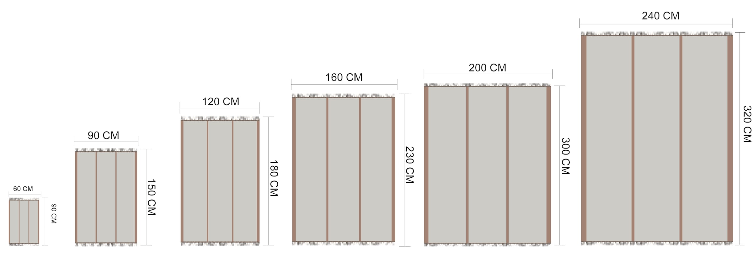 LeGer Home by Lena Gercke Tapis »Lenia, handgewebt, Jute« Rectangulaire 10 mm Höhe mit Fransen, Teppich, Wohnzimmer, Schlafzimmer, Esszimmer