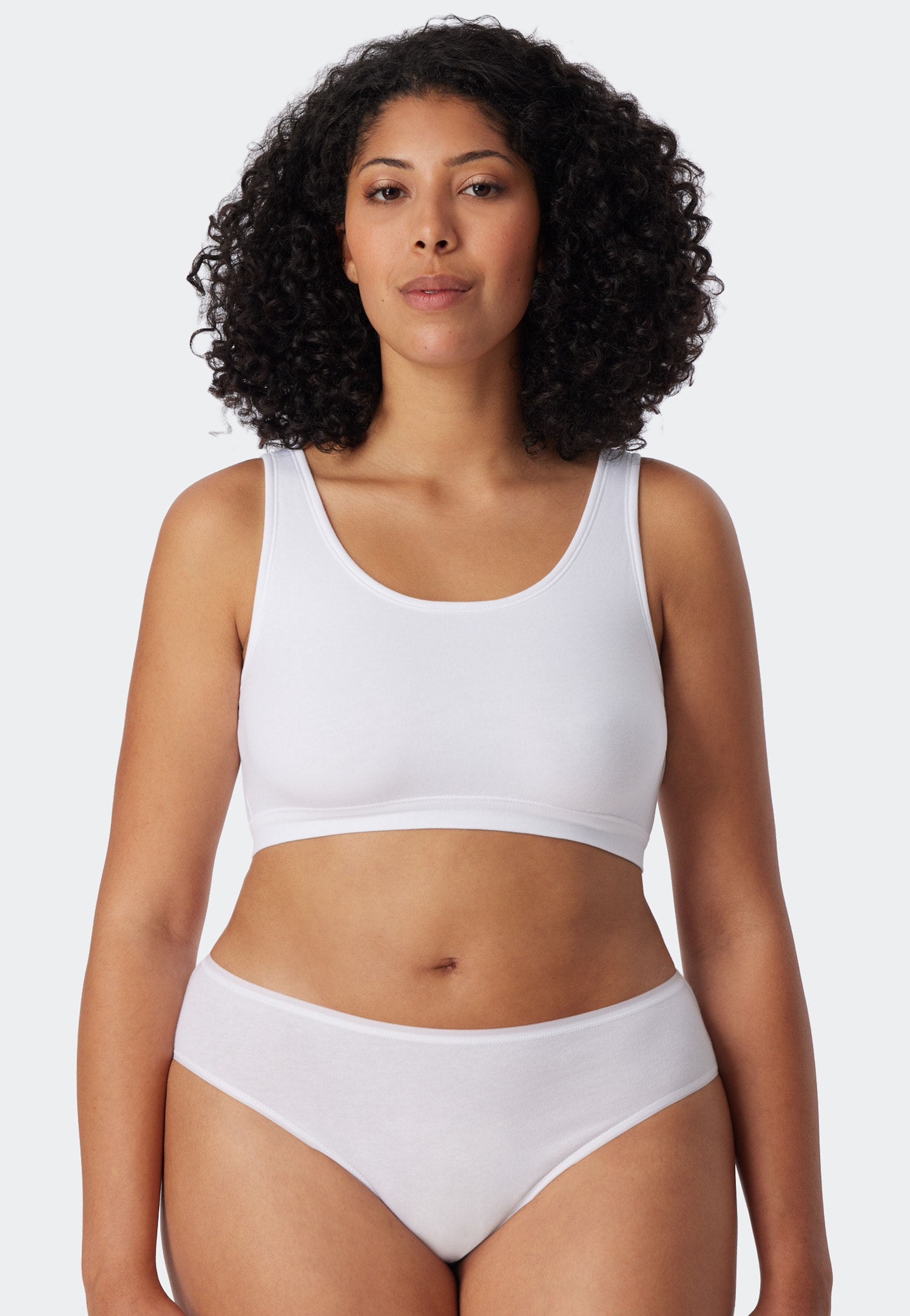 Schiesser Bustier »95/5« pack de 2,  avec bande élastique sous la poitrine