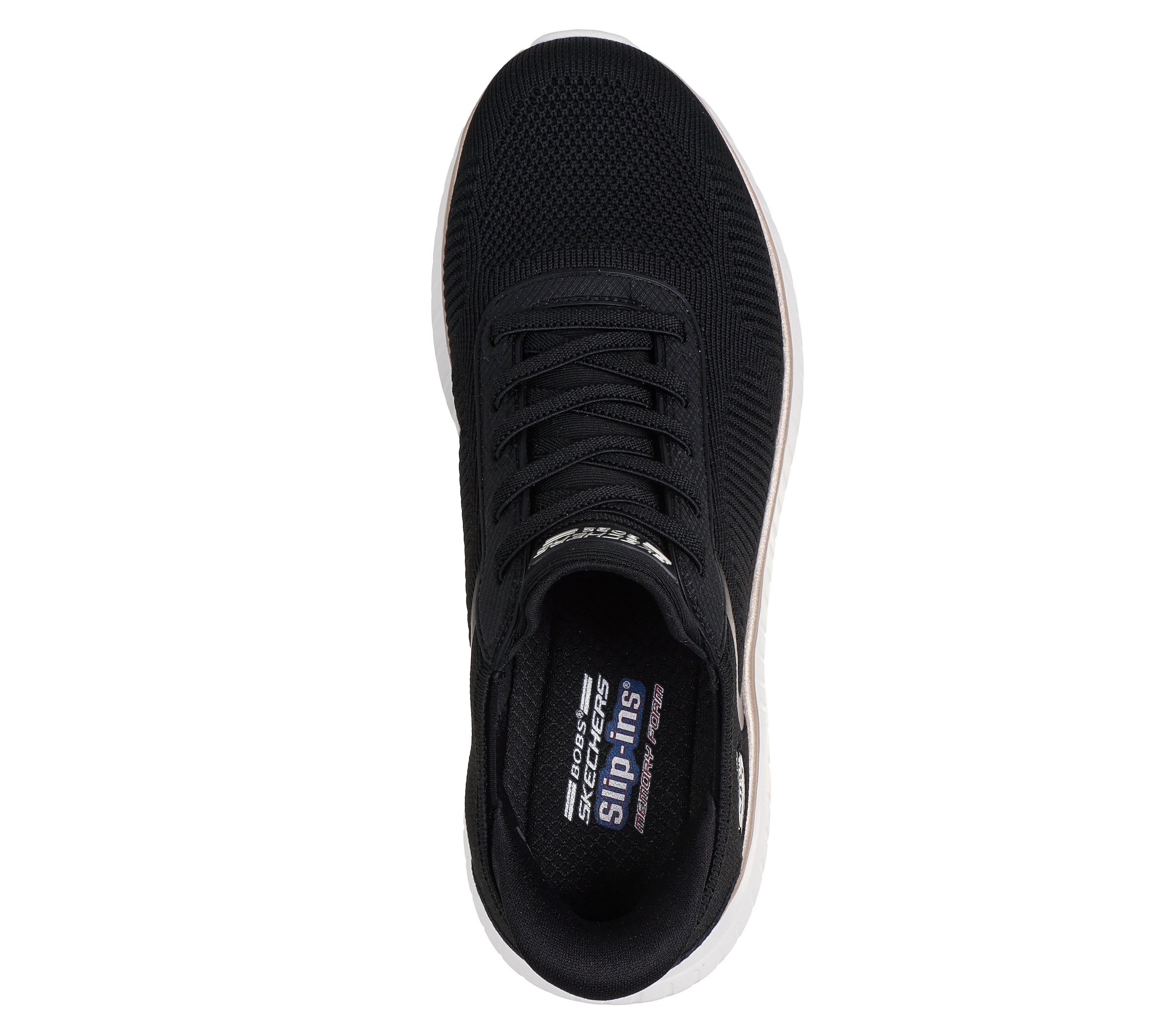 Skechers Baskets slip-on »BOBS SQUAD CHAOS-CURRENT MUSE«  , mocassin, chaussure de loisirs en fabrication vegan