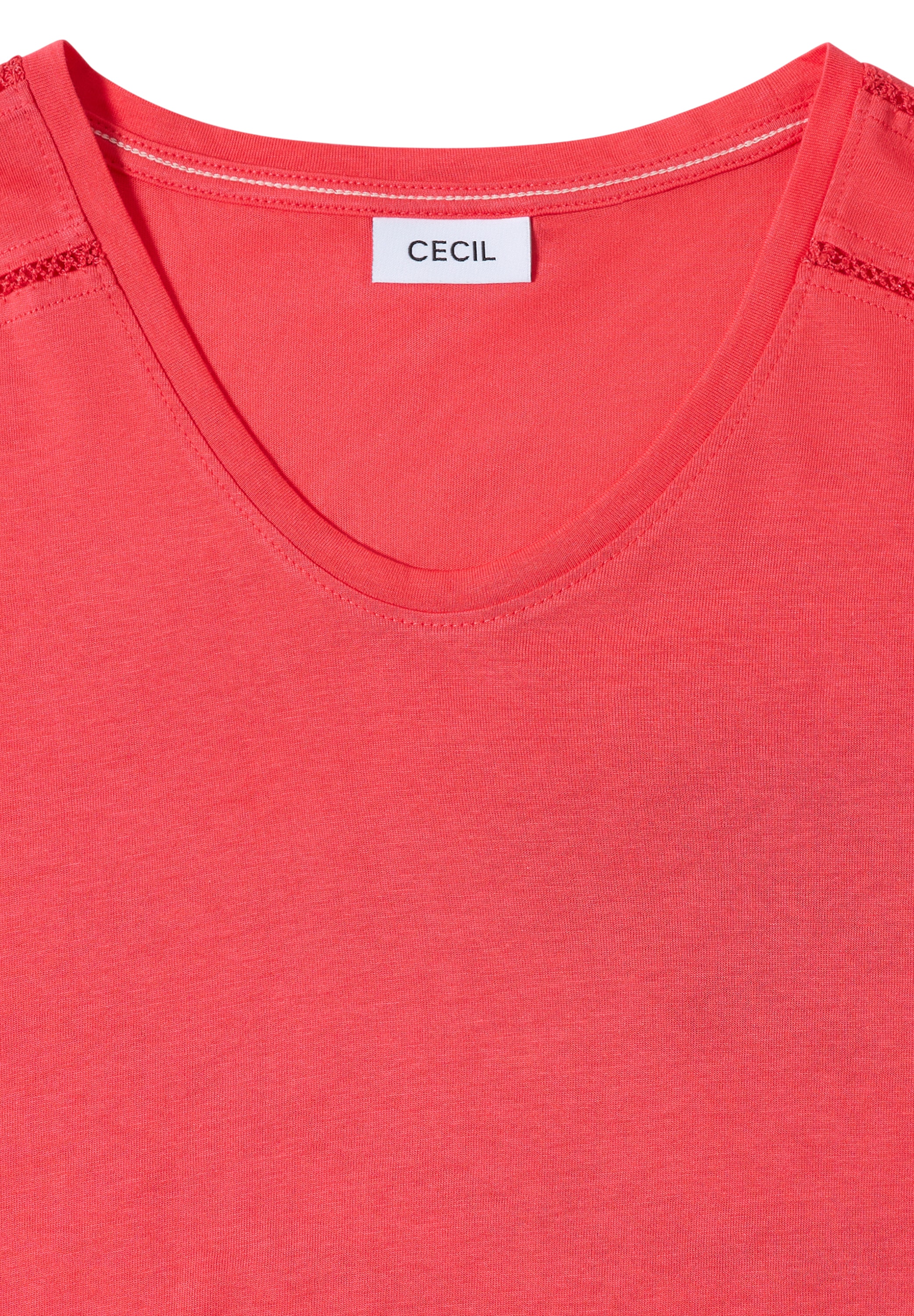 Cecil T-shirt avec ceinture élastique