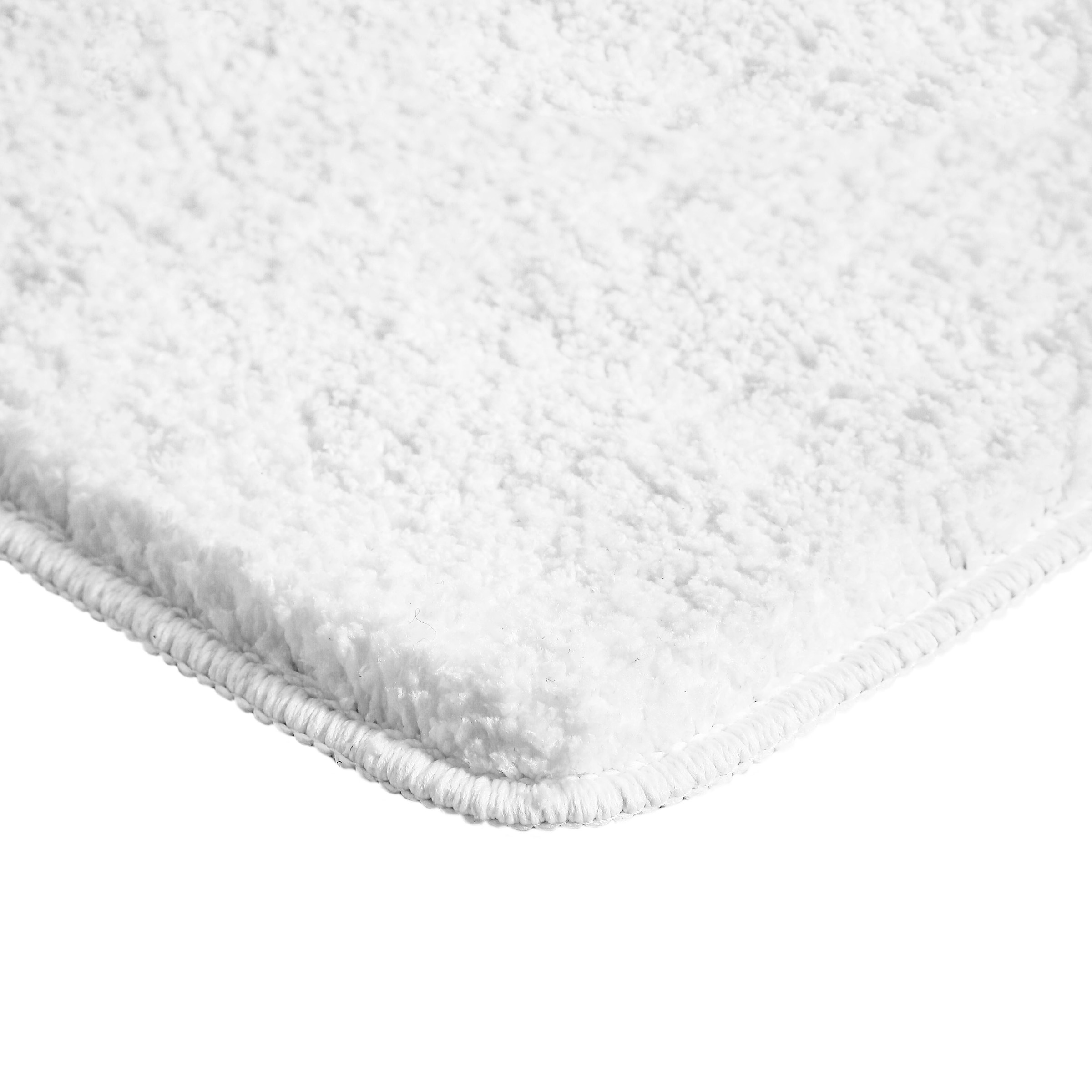 my home Badematte »Inga, Badezimmer Teppich, Badvorleger« Höhe 20 mm rutschhemmend beschichtet fussbodenheizungsgeeignet | schnell trocknend | strapazierfähig Badteppich, unifarben, weich, als halbrund und rechteckig erhältlich