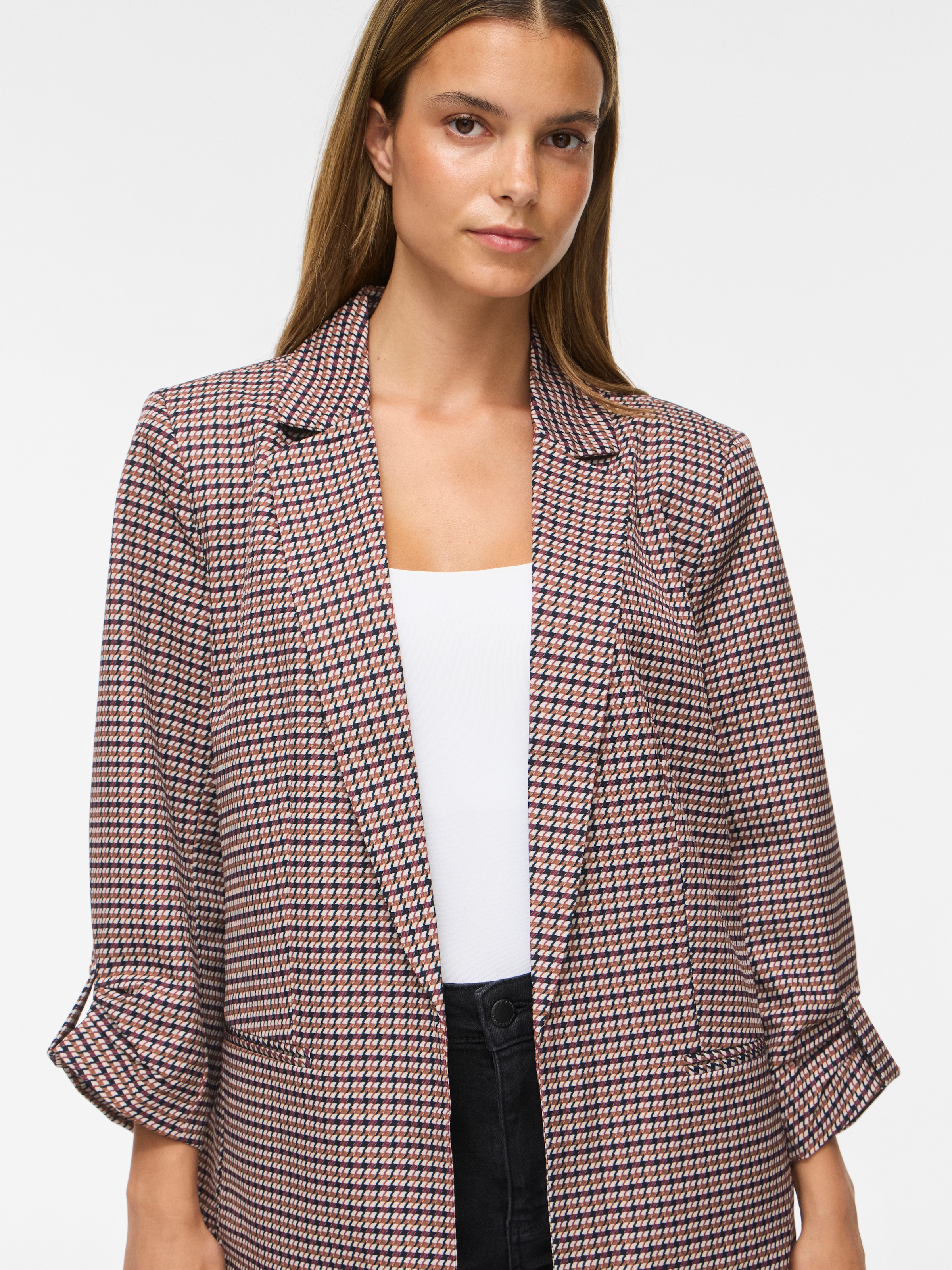 Vila Blazer court »VINICE 3/4 LOOSE BLAZER - NOOS« mélange de matériaux