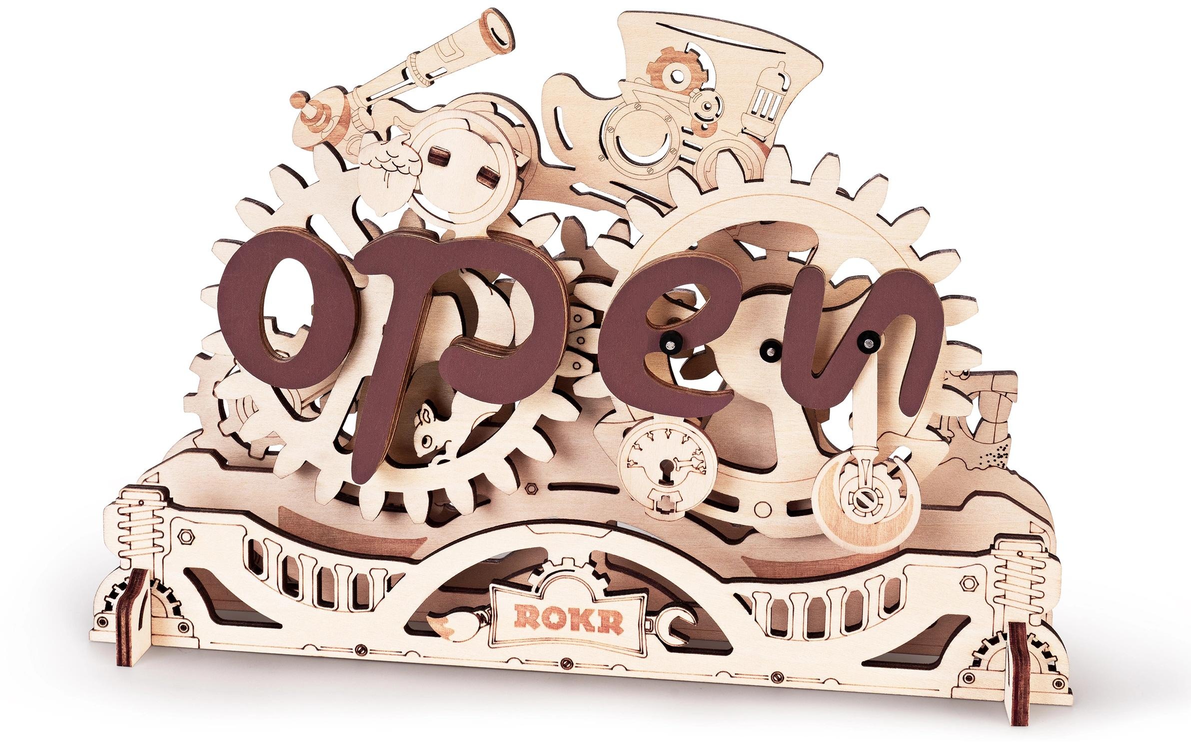   Modellbausatz »ROKR Open Closed Schild«