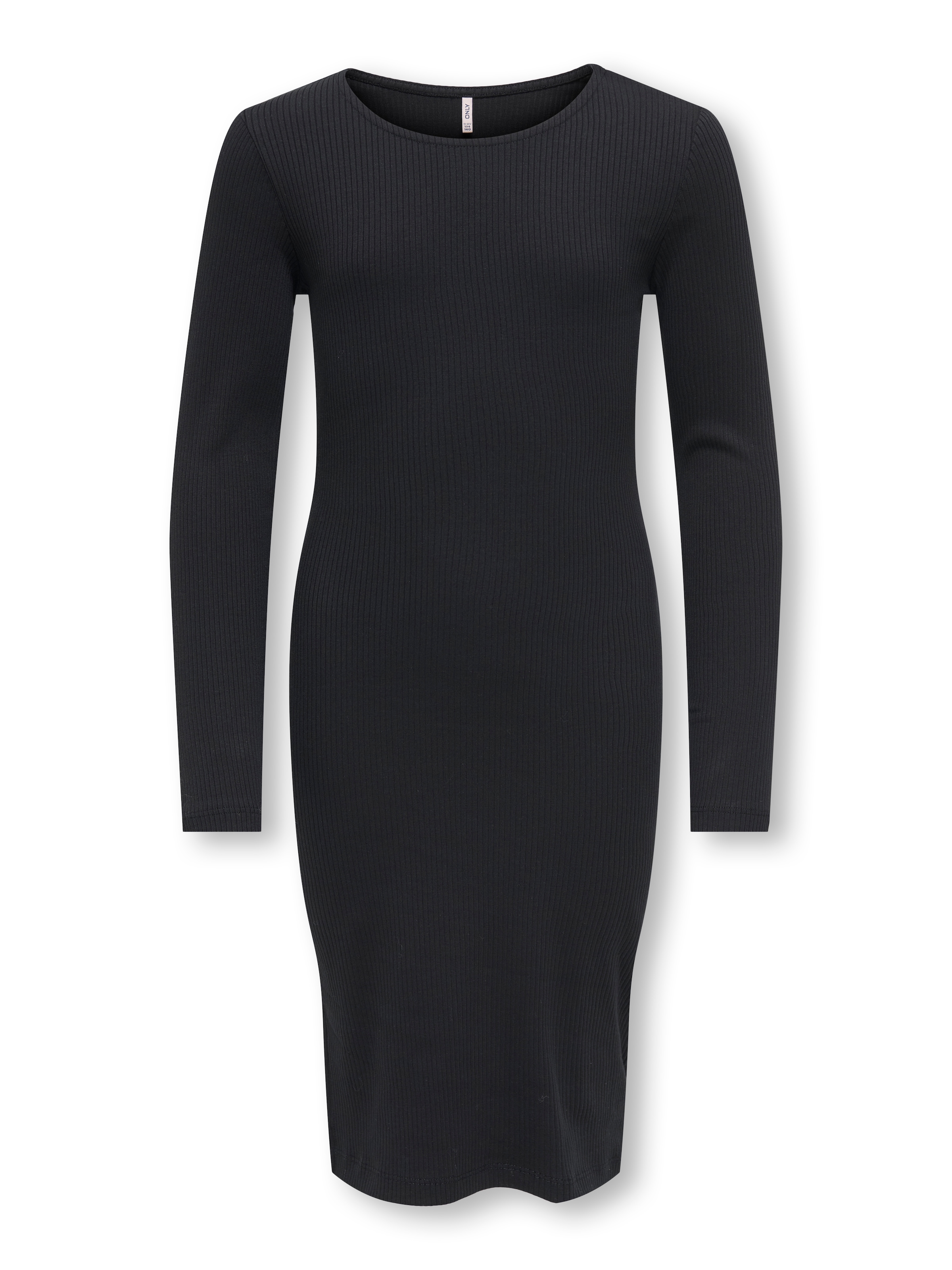 KIDS ONLY Robe en jersey »KOGBELFAST LIFE L/S MIDI DRESS JRS NOOS« mélange de coton, très cintré