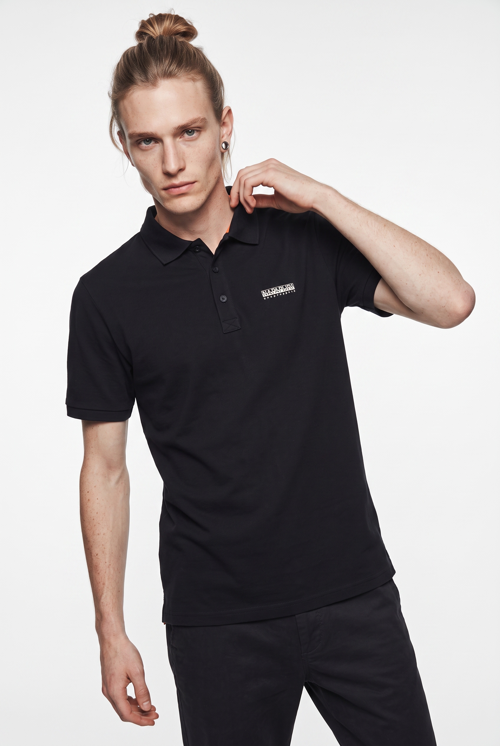 Napapijri Poloshirt »E-SMALL BOX« Kurzarm-Design, mit Polokragen, aus Baumwolle