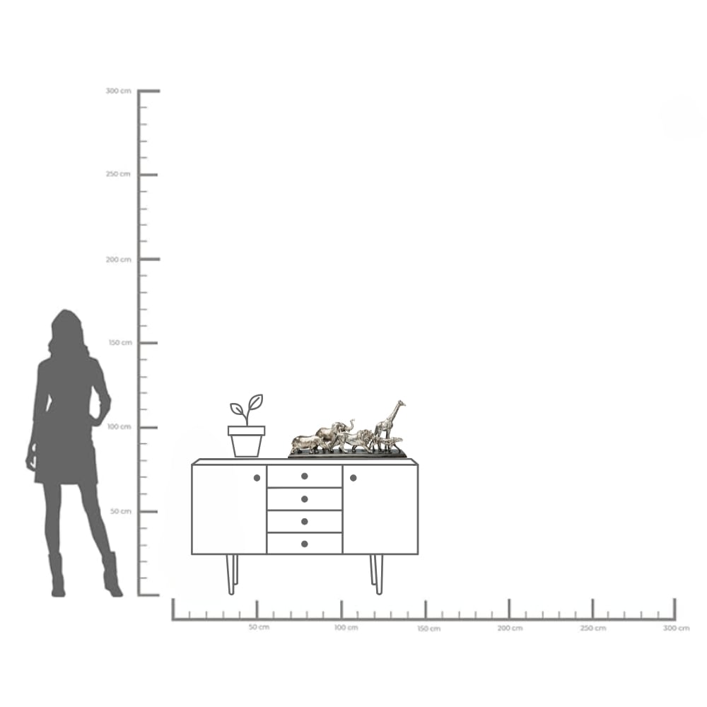 Kare Design Objet décoratif »Animal Journey 71cm«