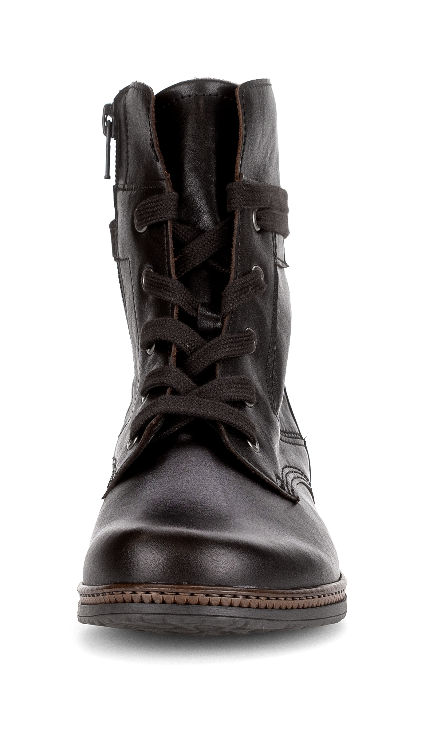 Gabor Bottes à lacets  , boots à lacets, chaussure business à talon bloc