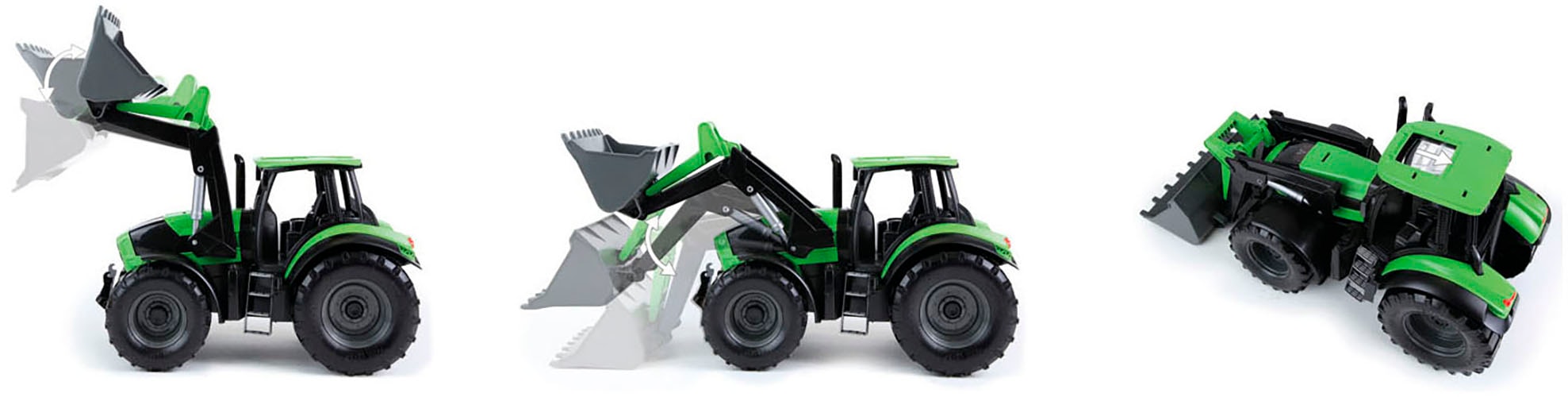 Lena® Tracteur jouet »Worxx, Deutz 7250 TTV Agrotron« fabriqué en Europe