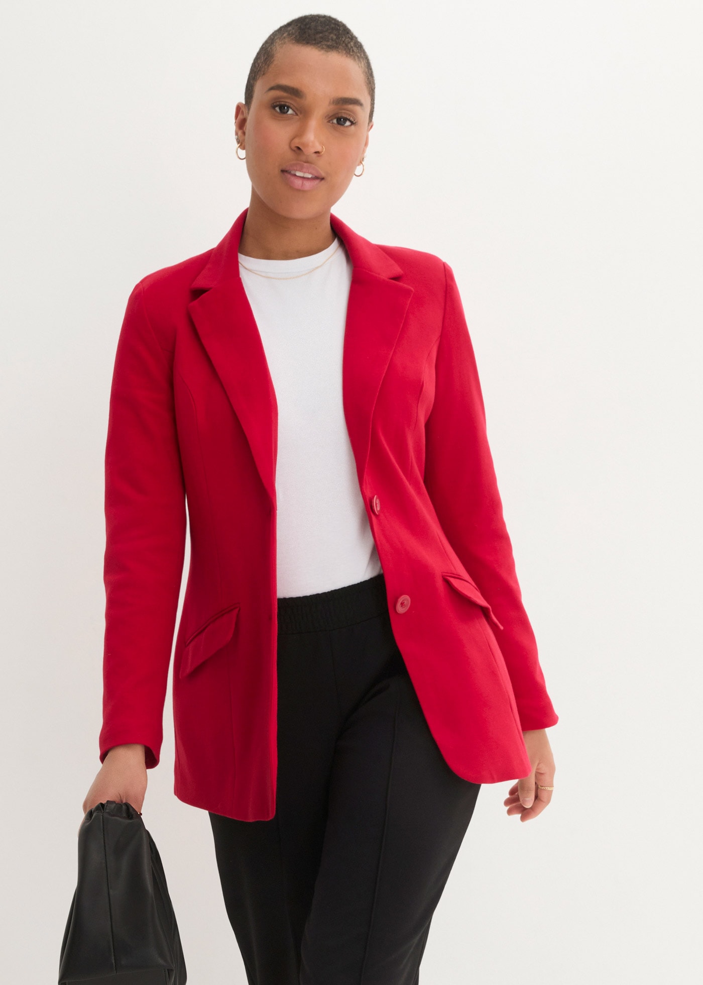 bonprix Jackenblazer 1 tlg. eleganter Schnitt, taillierte Passform, mit langem Arm