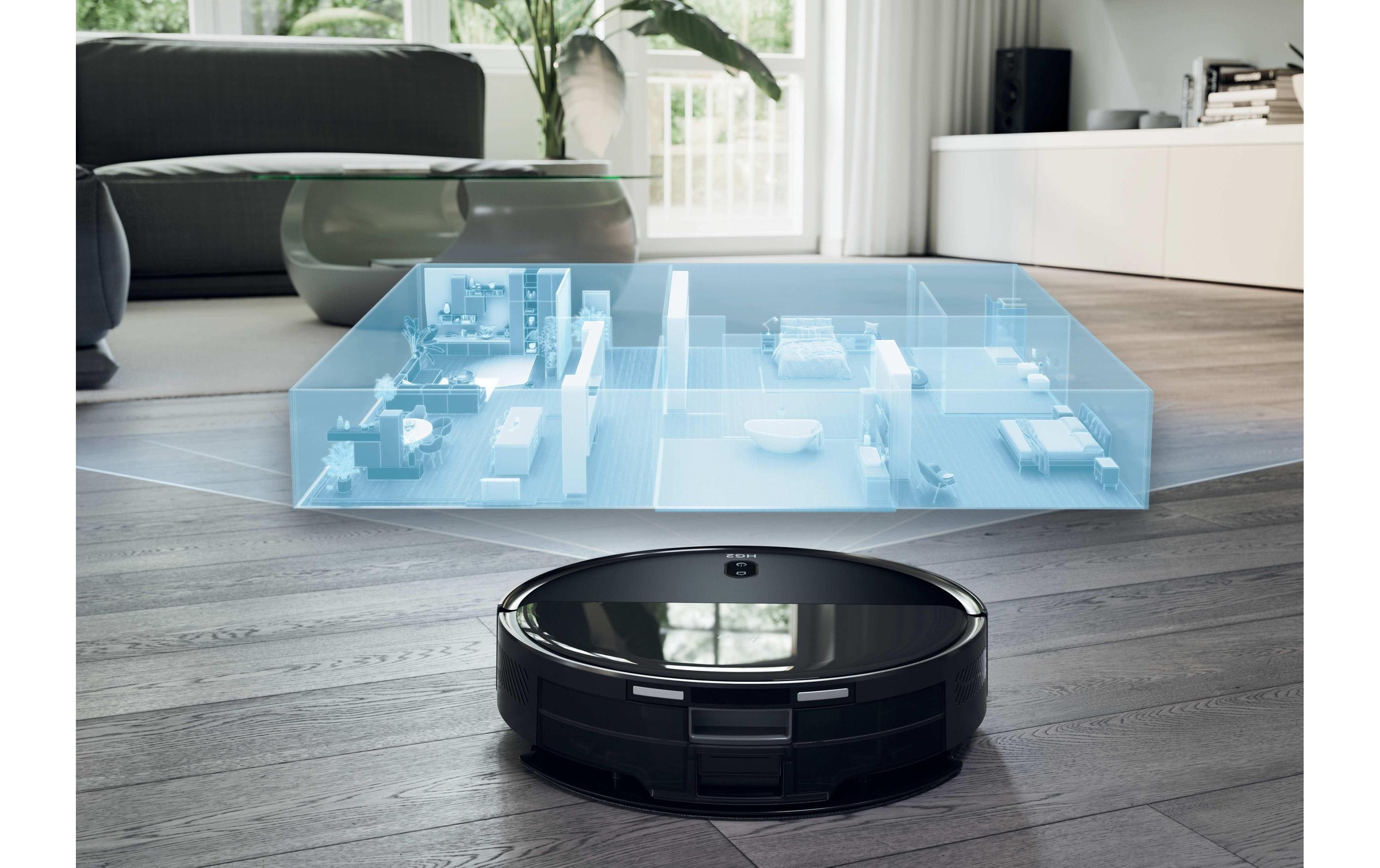 Hoover Nass-Trocken-Saugroboter »HG2 Turbo Slim HG230H 11«