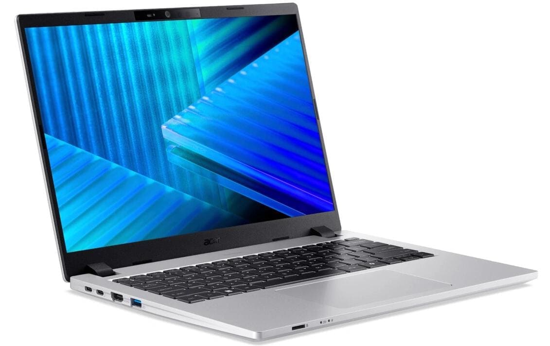 Acer Ordinateur portable »TravelMate P2 (TMP215-55-G2-TCO-7047)« / 15,6 ″ Intel Core Ultra 7 NPU intégrée (Neural Processing Unit)