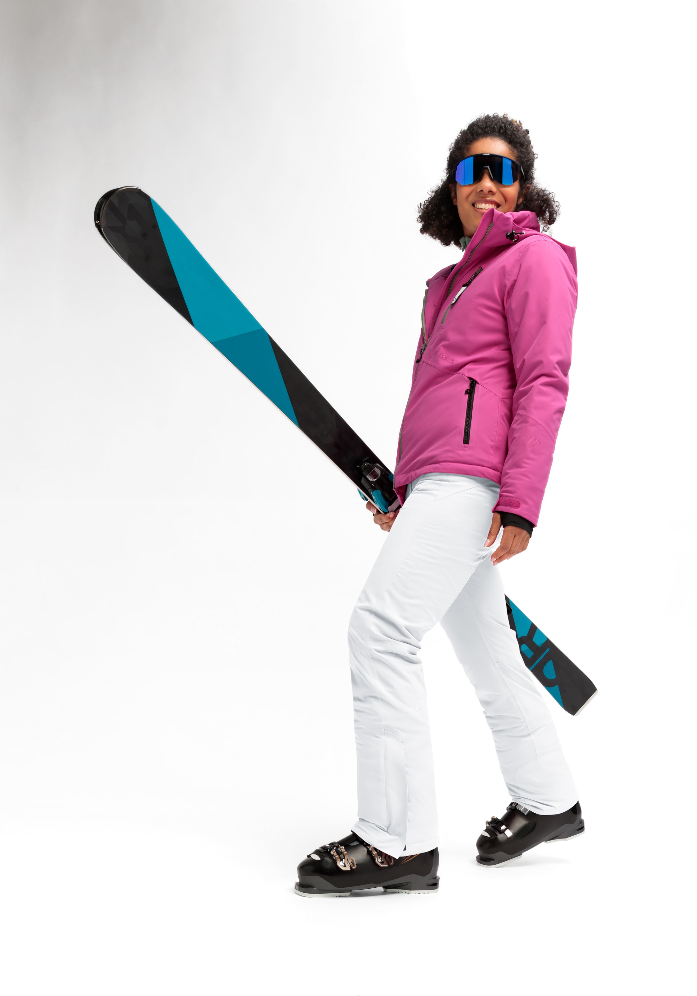 Maier Sports Skihose »Allissia slim 2.1«  Damen Schneehose, wind- und wasserdicht, 2 RV-Taschen, Slim Fit