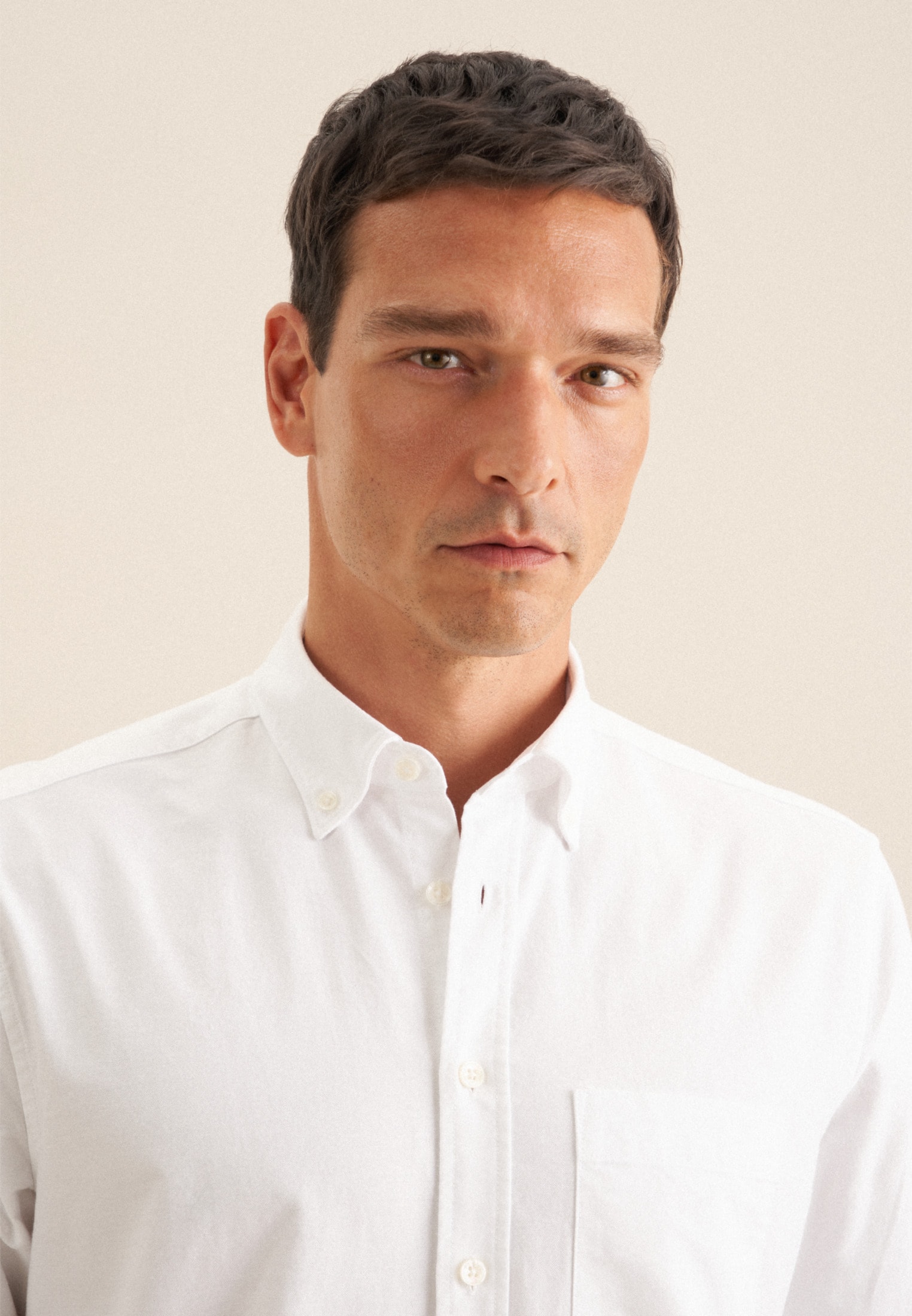 seidensticker Businesshemd Regular 1/1 Button-Down-Kragen Uni