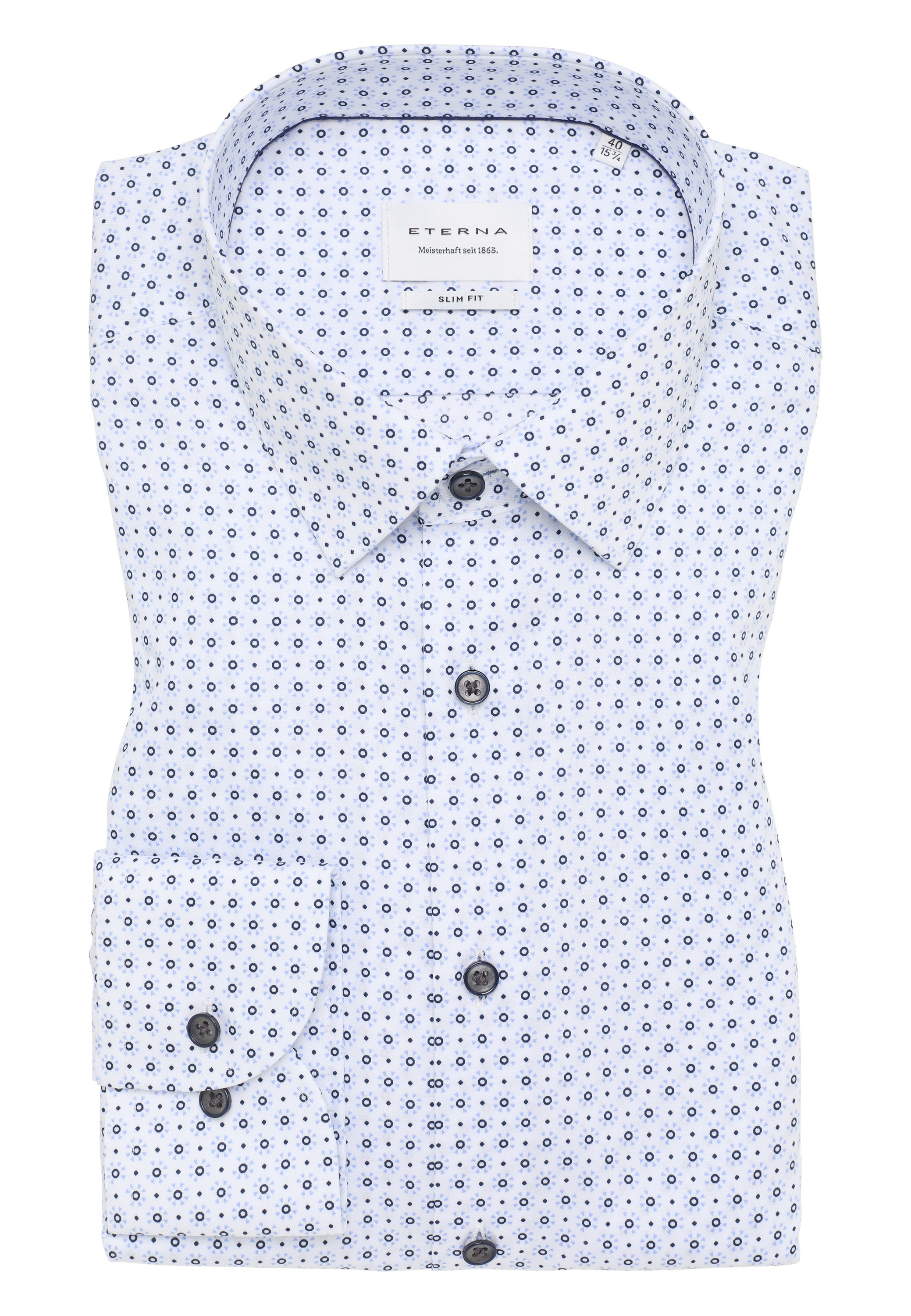 Eterna Chemise à manches longues »SLIM FIT« NON IRON (bügelfrei)