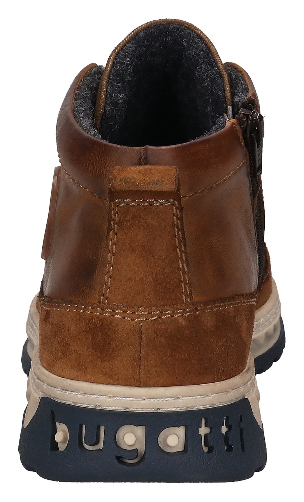 bugatti Bottines à lacets  High Top Sneaker, Stiefelette mit Innenreissverschluss