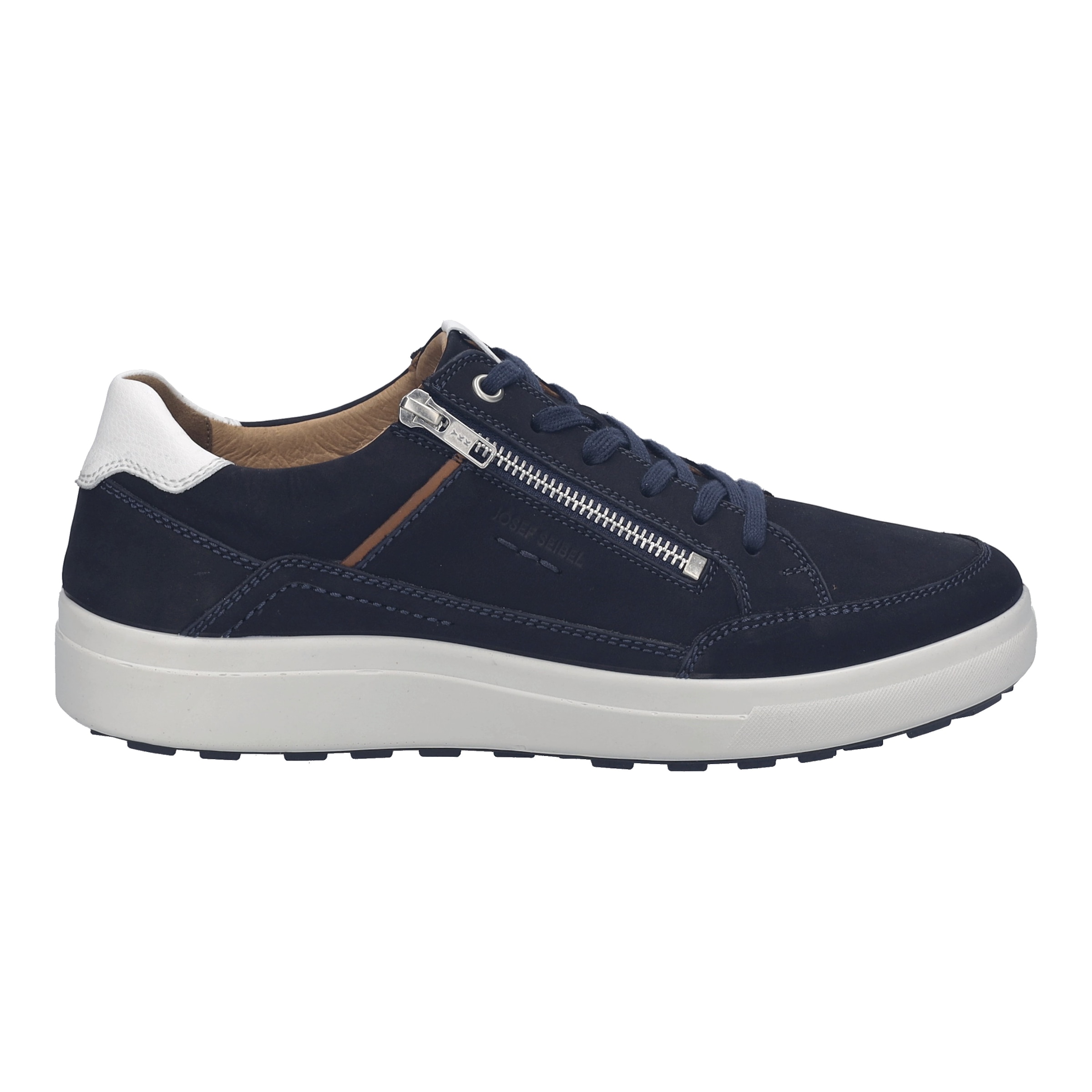 Josef Seibel Sneaker »Maddox 07«  Komfortschuh, Schnürschuh, Freizeitschuh mit Reissverschluss, G-Weite