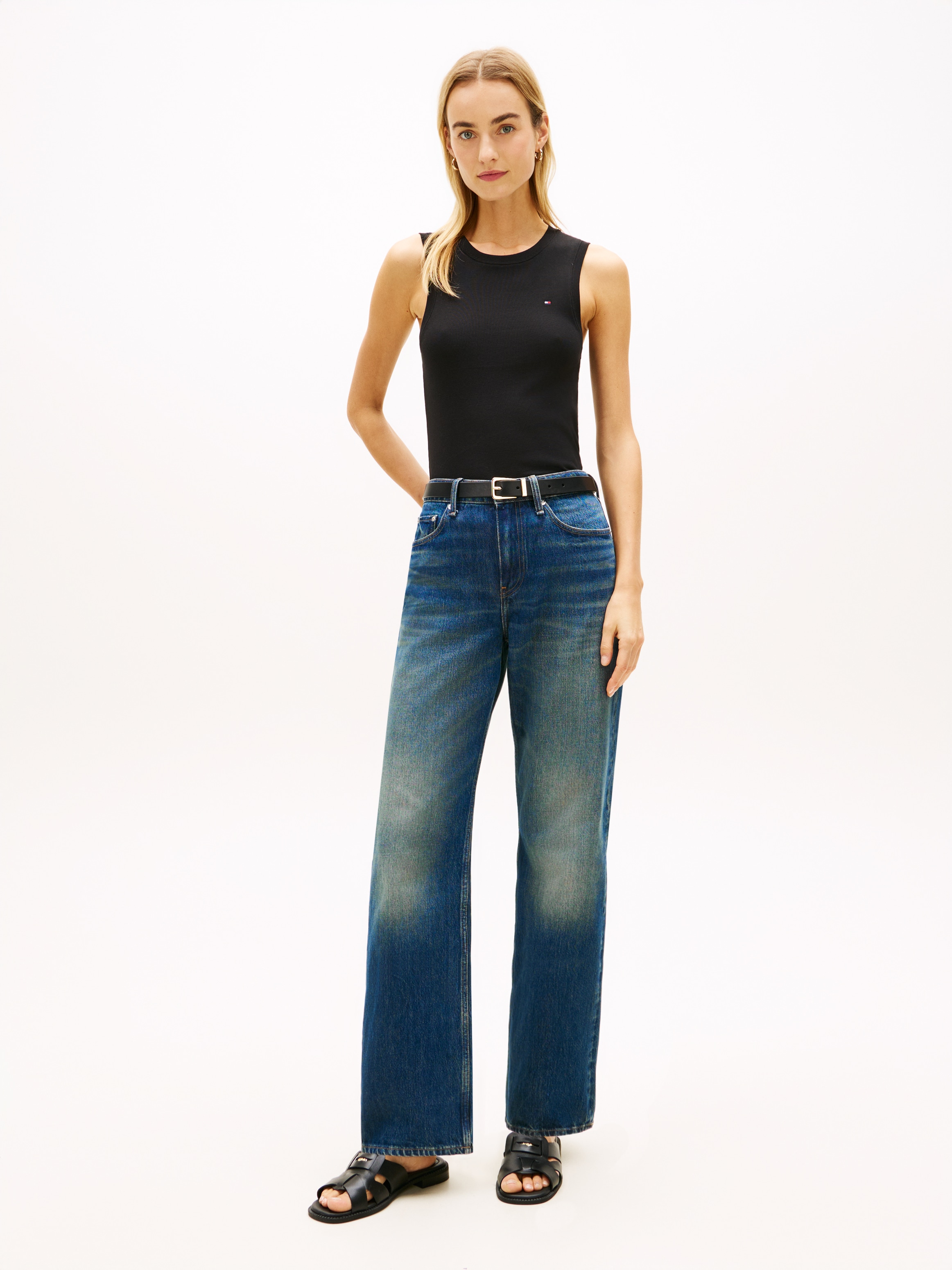 Tommy Hilfiger Funktionstop »SLIM CODY C-NK TANK TOP« mit gerippter Textur, Rundhals