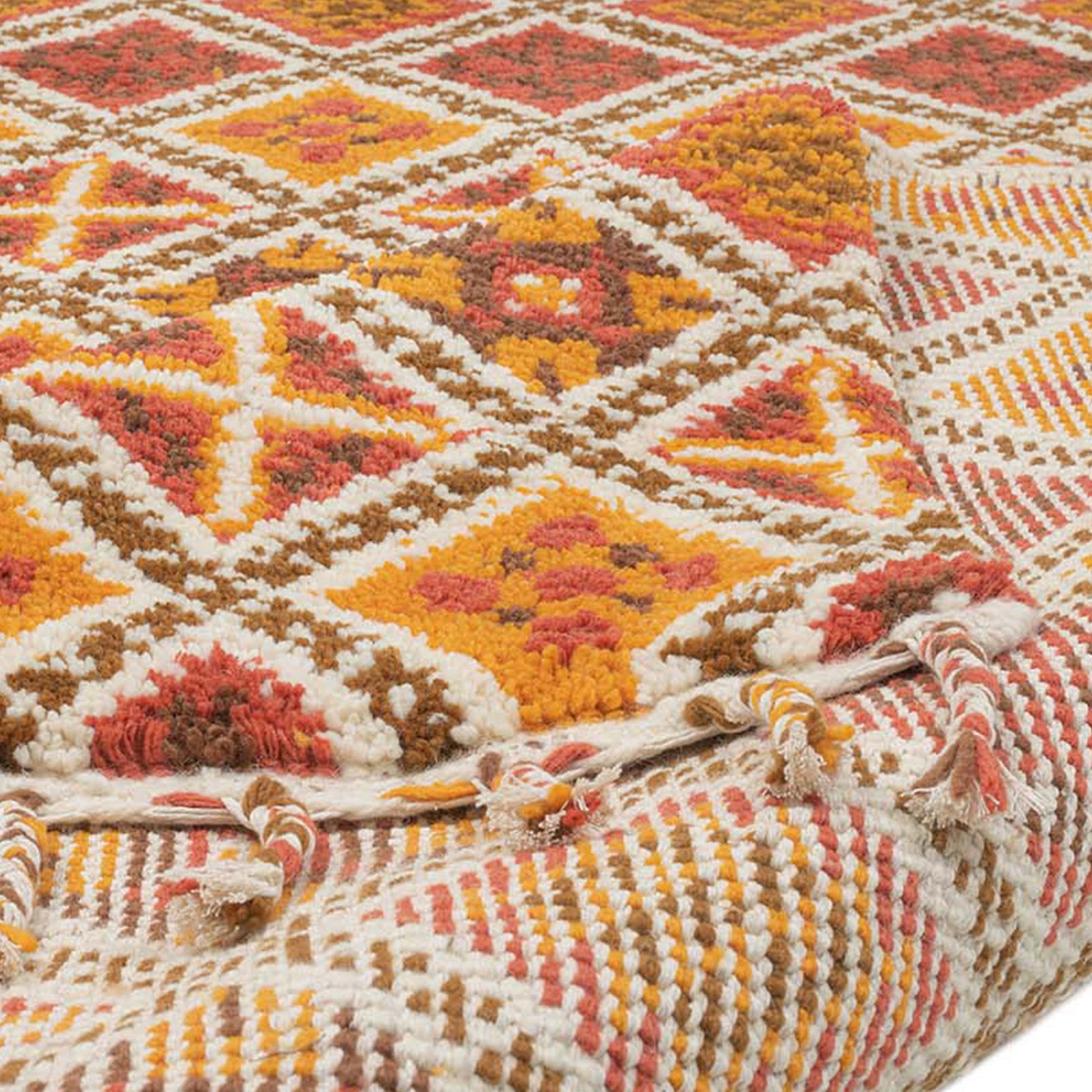 THEKO Tapis en laine »Marmoucha, handgeknüpft« Rectangulaire 24 mm Höhe vrai tapis berbère, pure laine, aussi comme coureur, salon