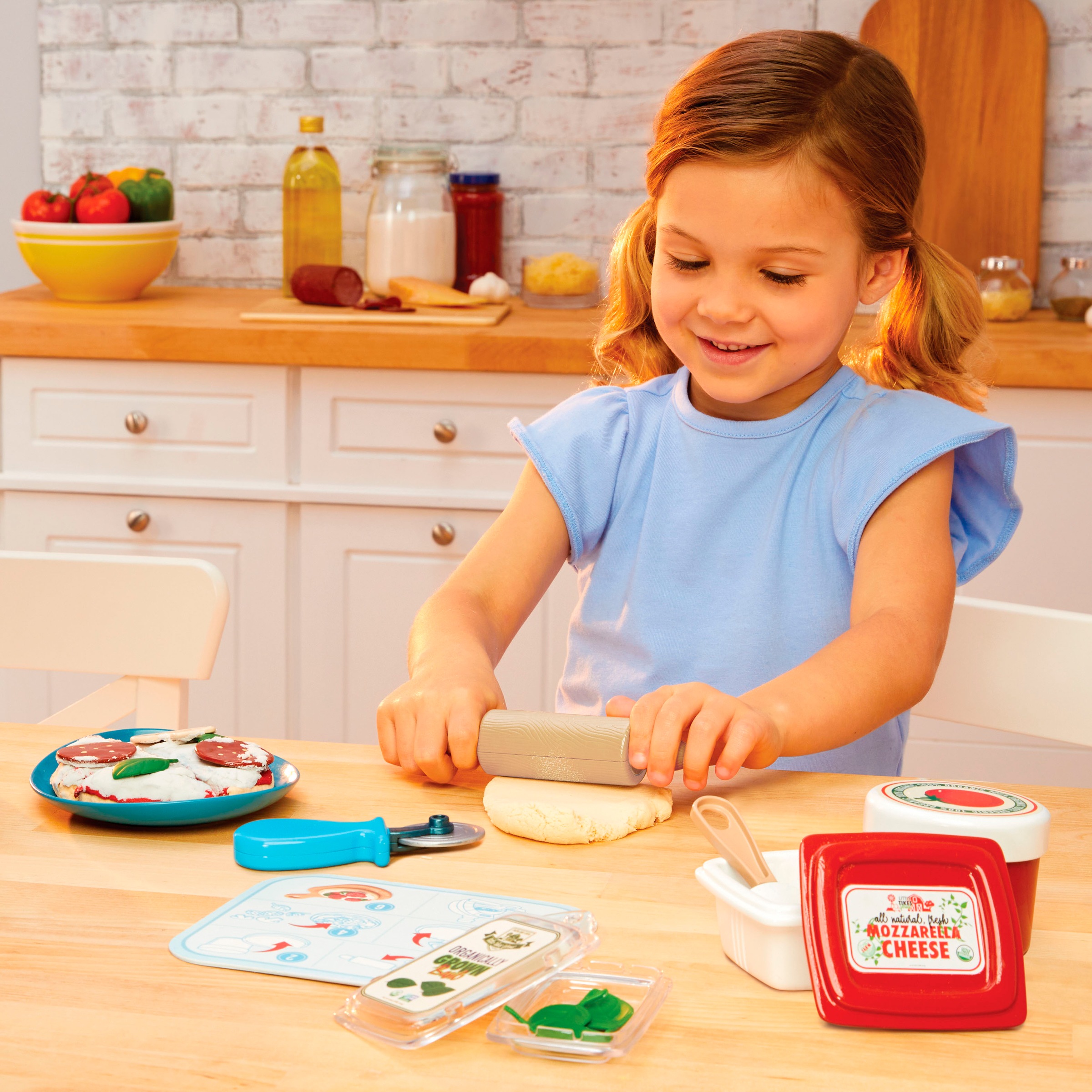 Little Tikes® Aliments pour enfants »Creative Chefs Pizza Kit«