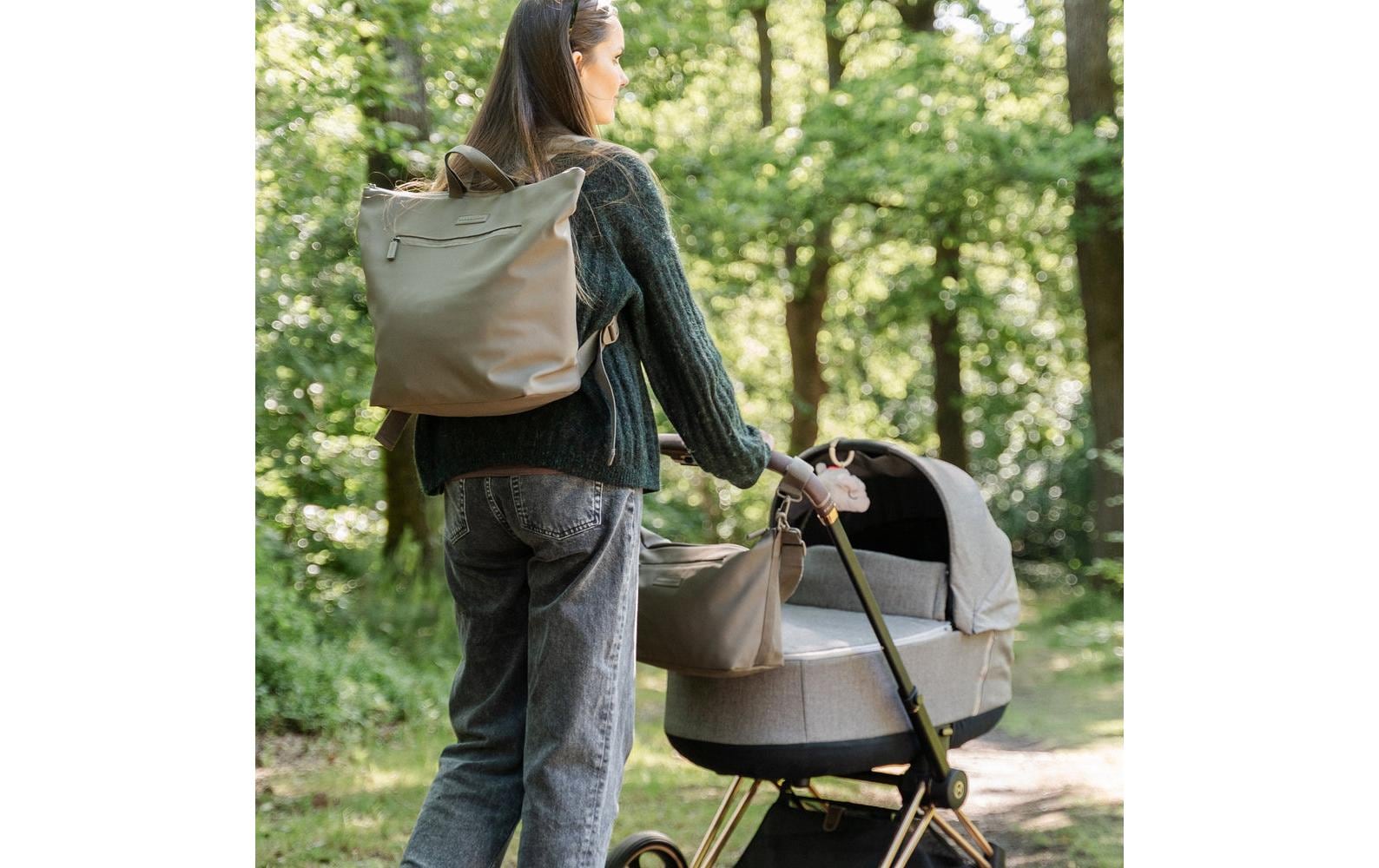   Wickelrucksack »done by deer Taupe« Wickelrucksack, stilvoll, geräumig und funktional für unterwegs