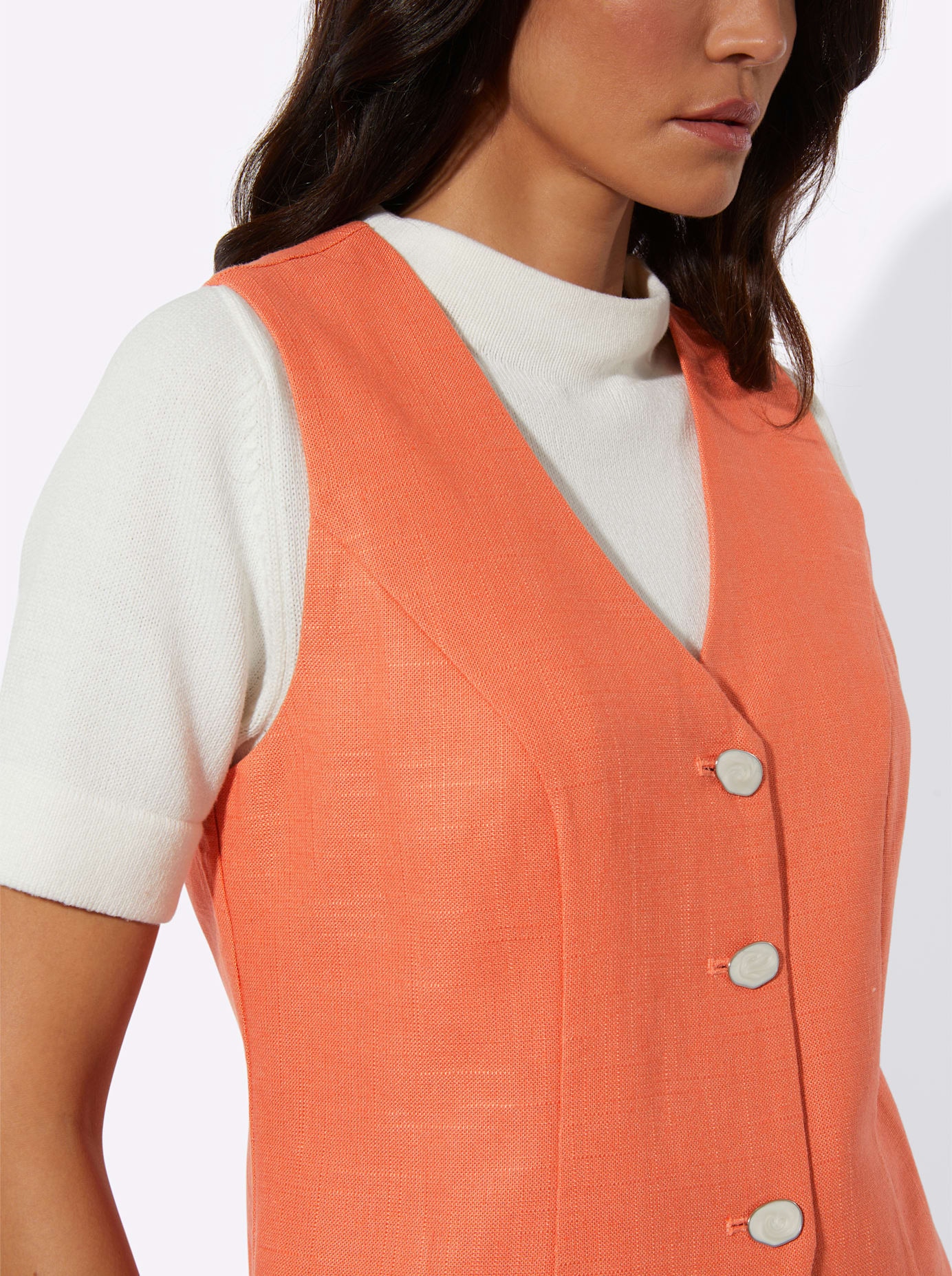 creation L Gilet court
