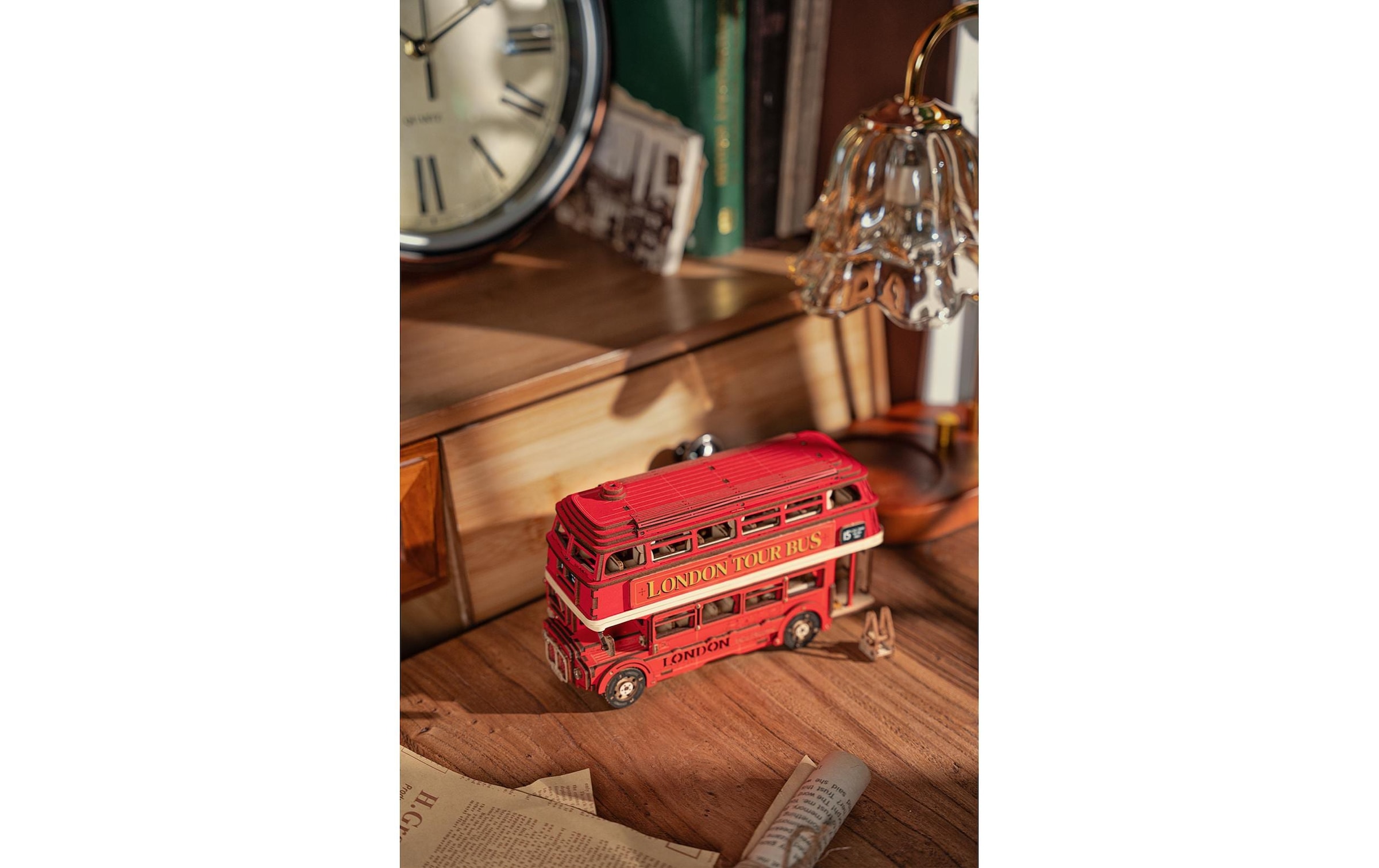   Modellbausatz »RoboTime London Tour Bus 255-teilig«