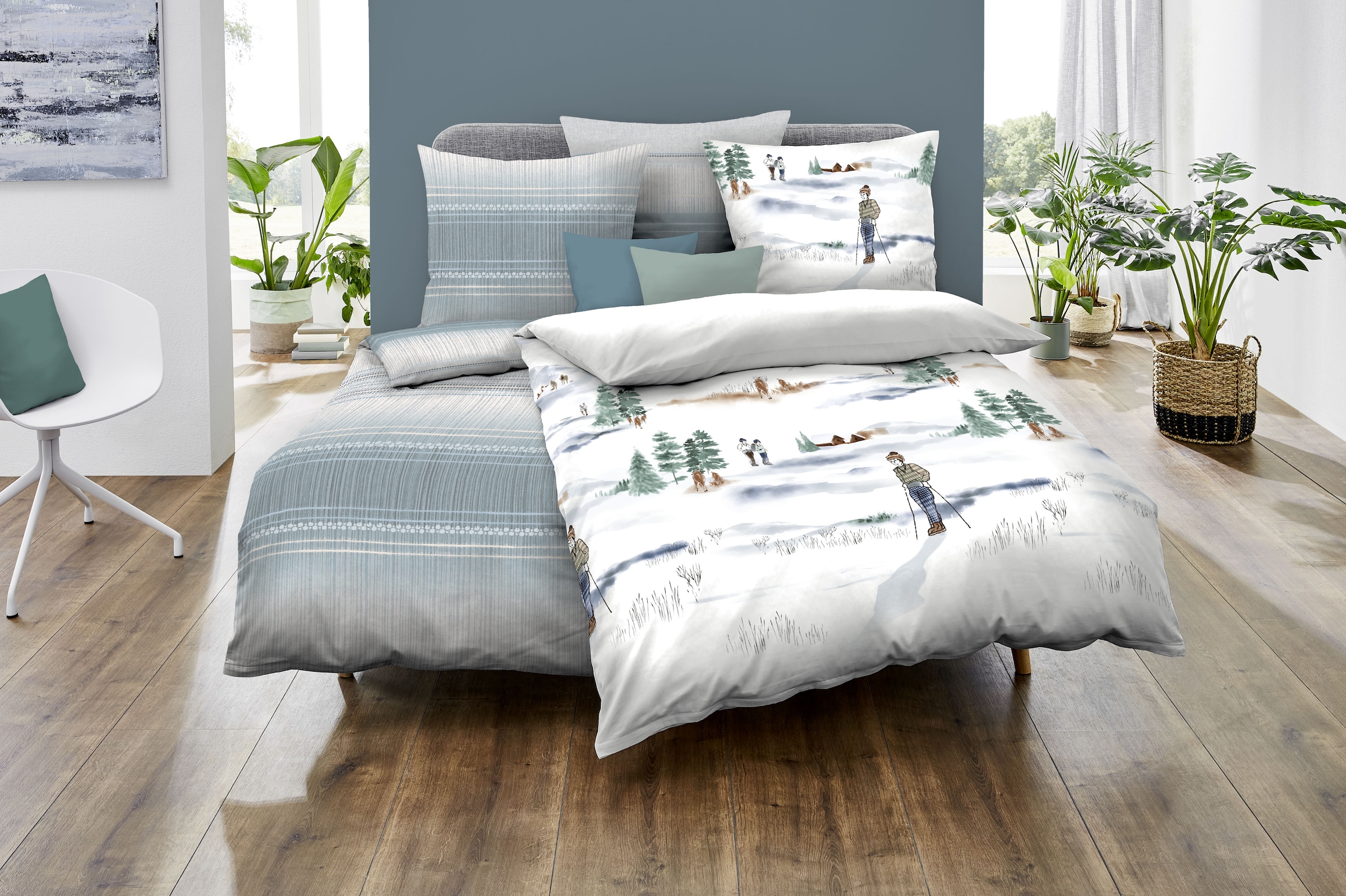 Kaeppel Linge de lit »Frozen Winter« 2 cuis