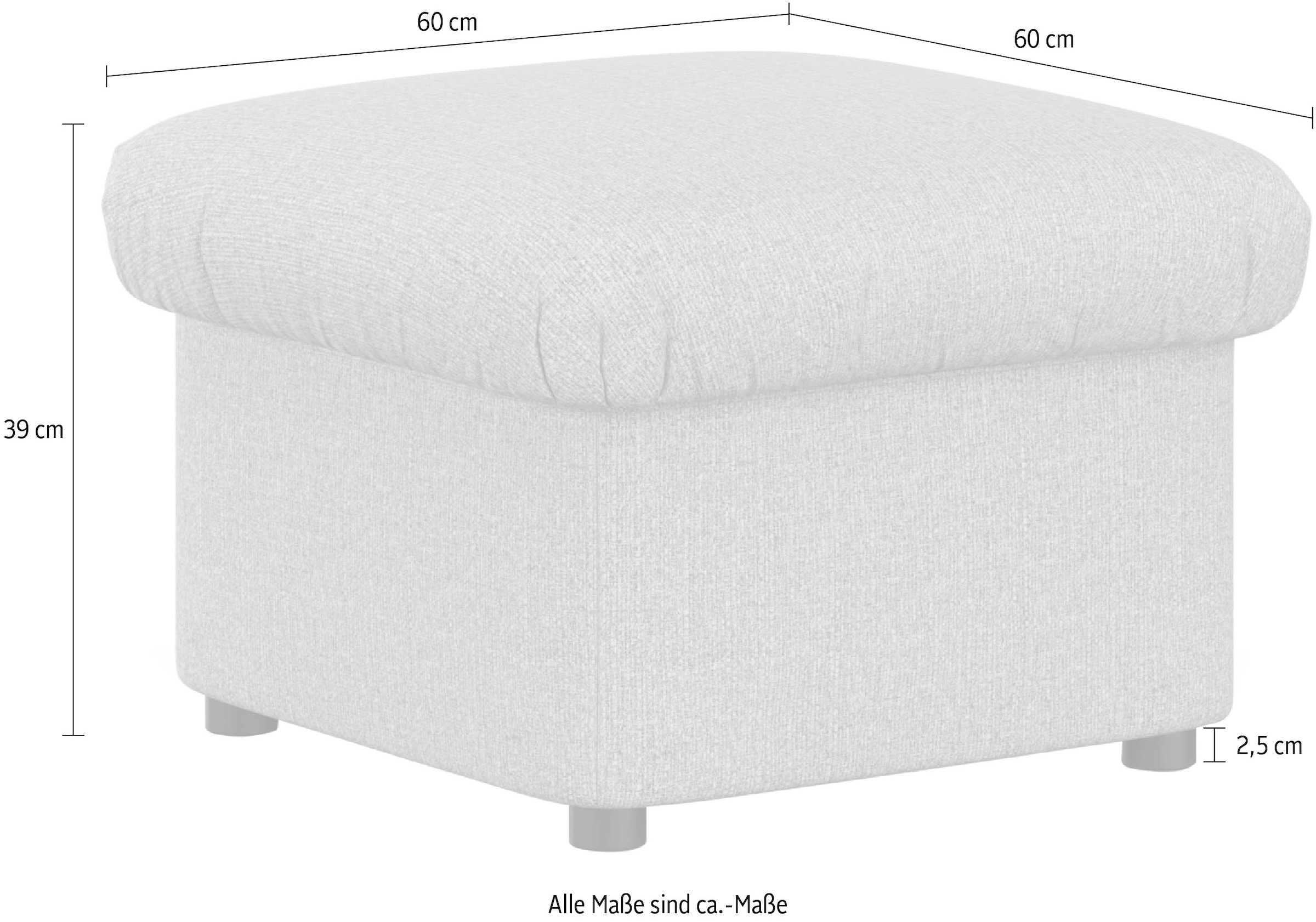 DOMO collection Tabouret »Pegnitz«